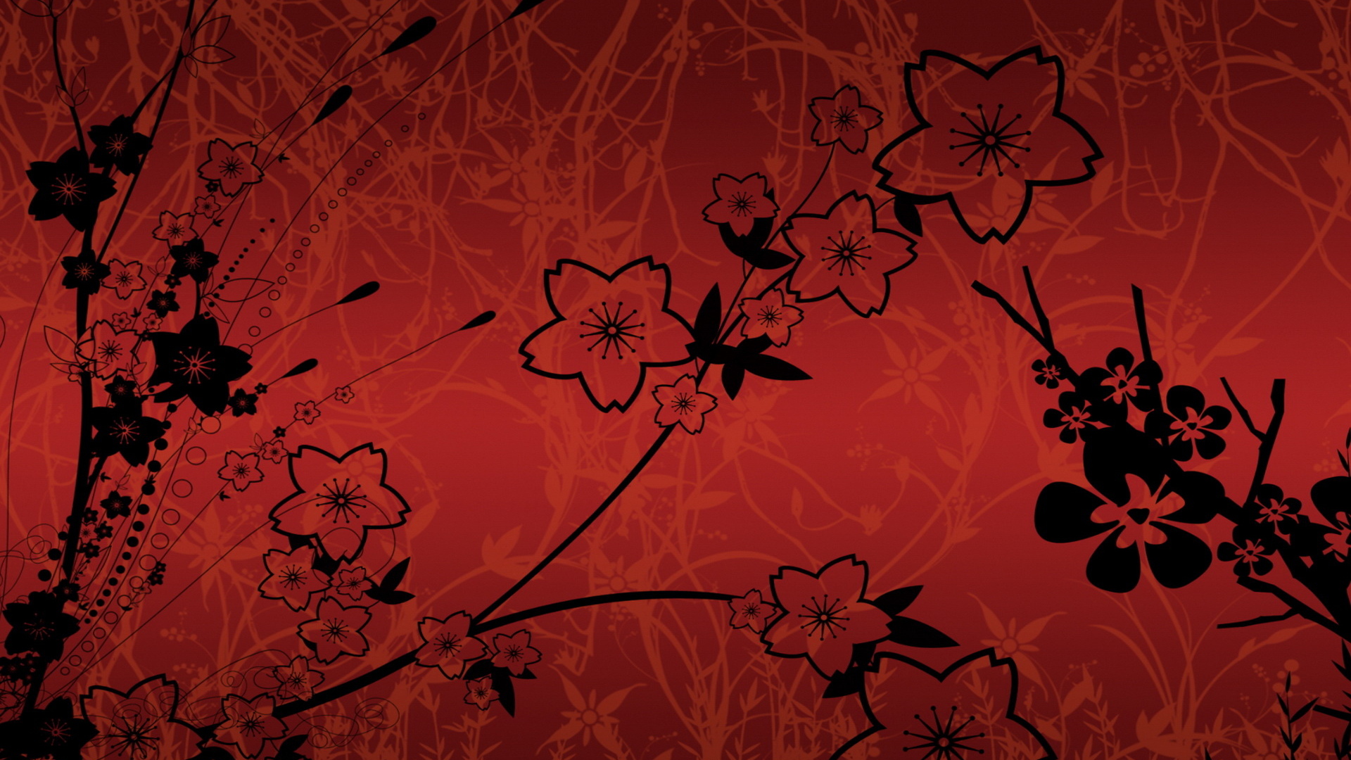 Черные цветы