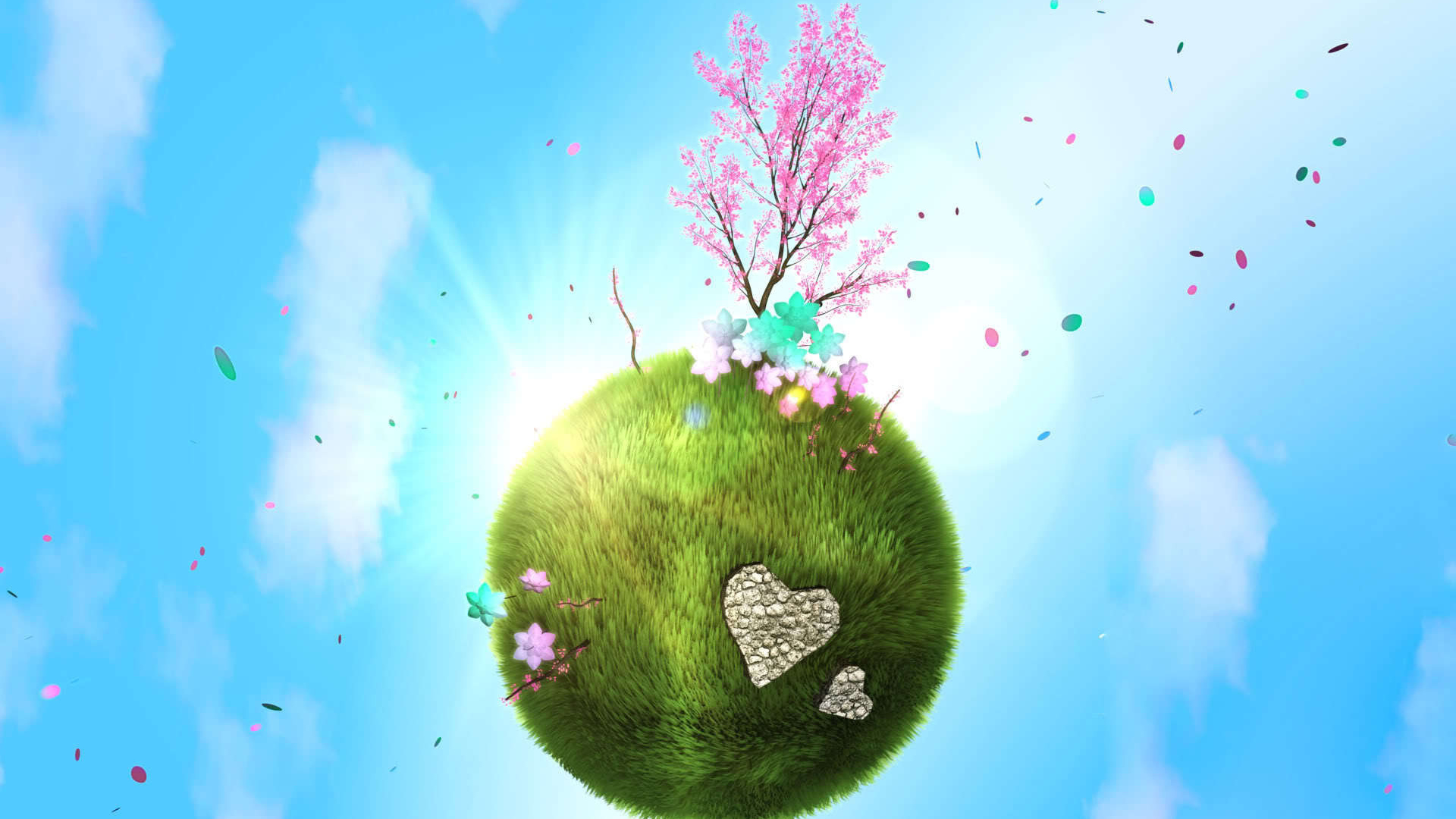 Весна на планете