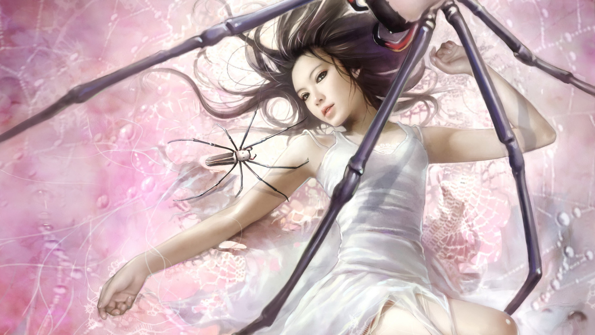 Аниме среди пауков