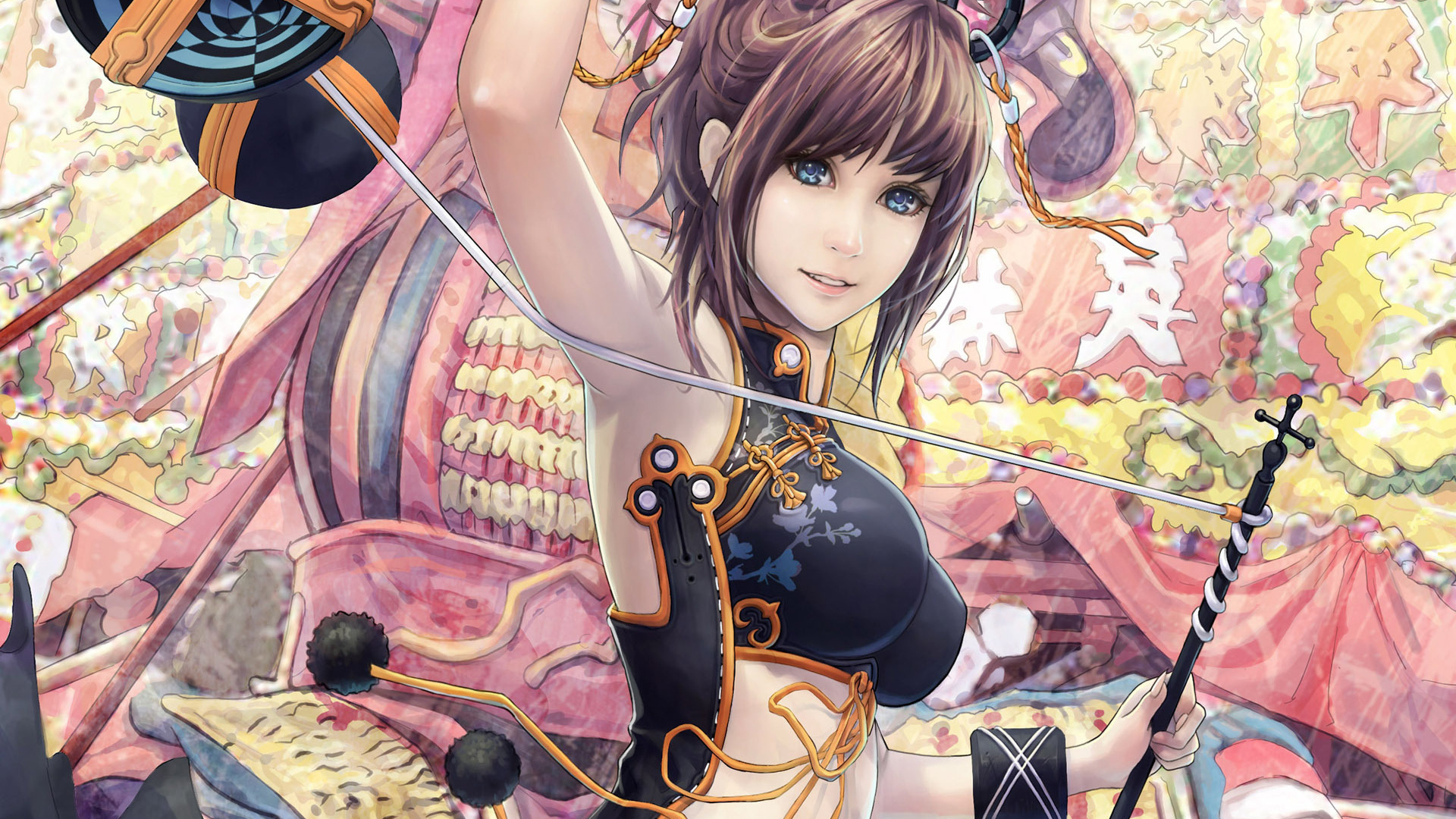 Голубоглазая девочка