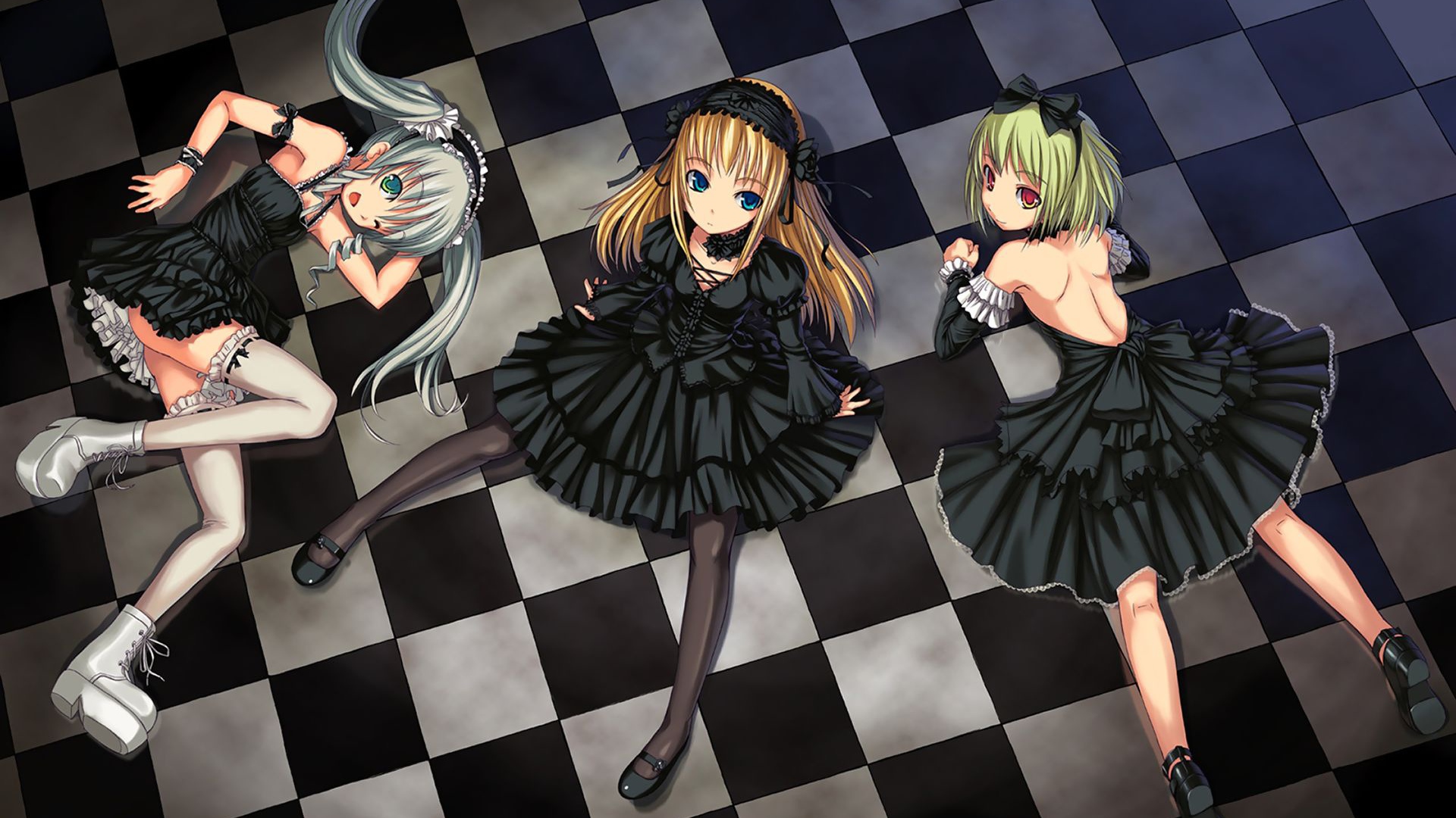 Клетчатый пол