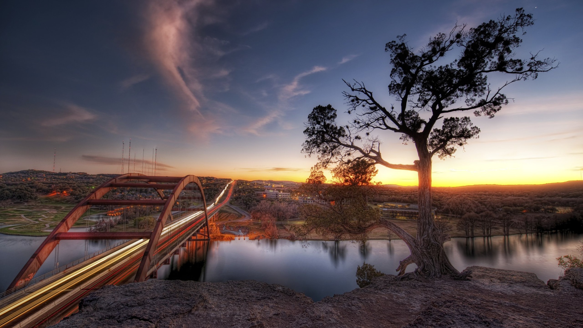 Мост через реку