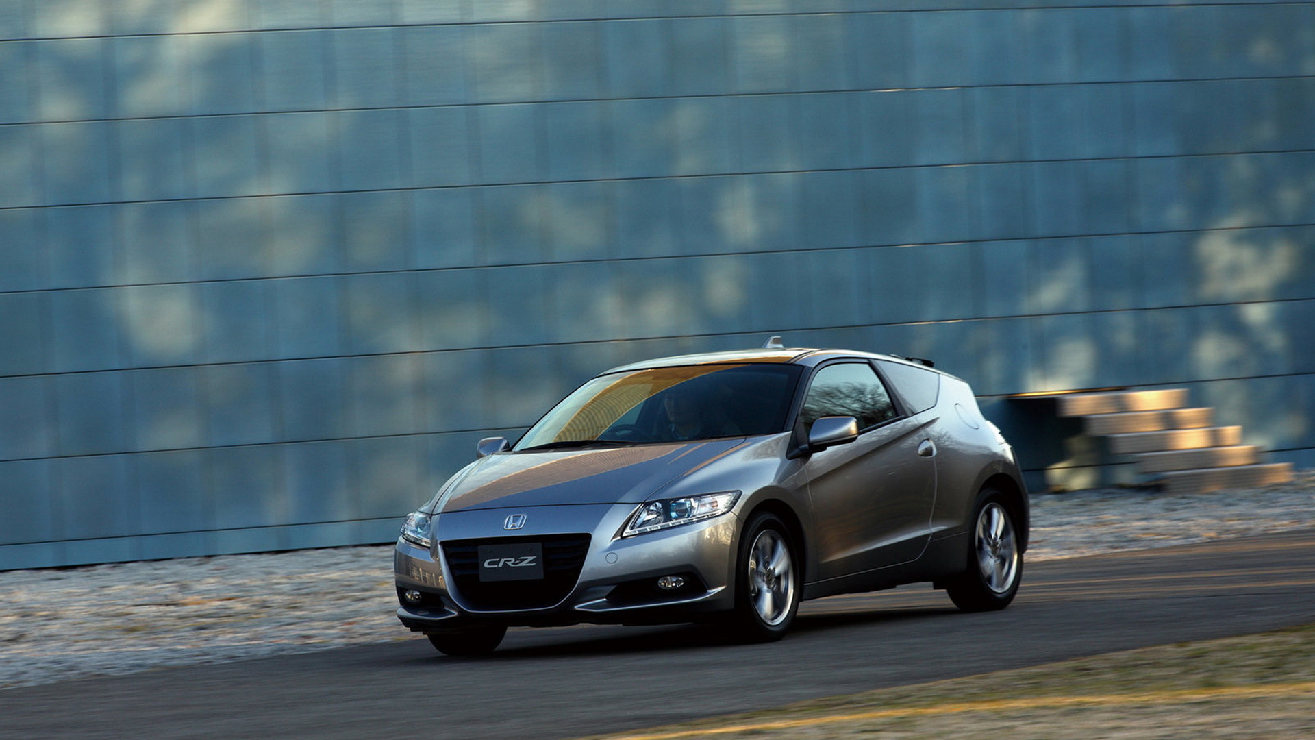 Хонда СR-Z в движении