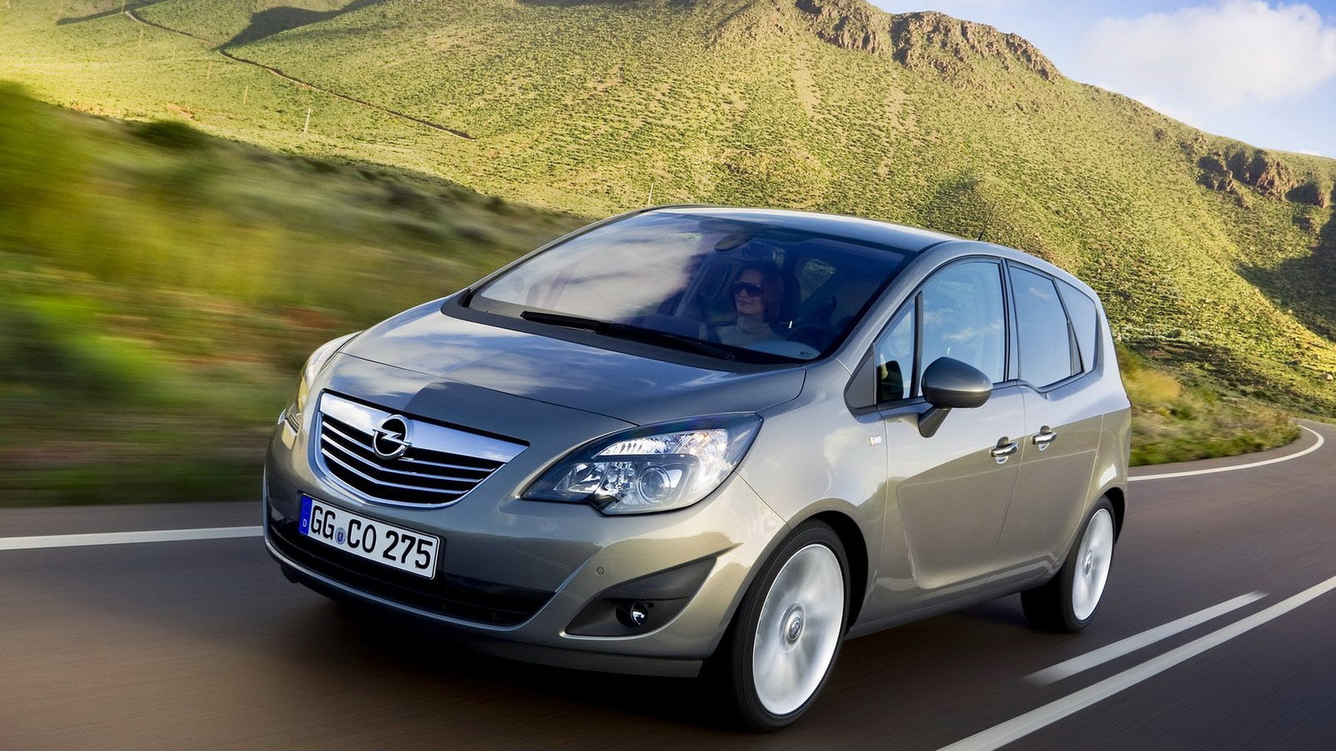 Прогулка на Опель Мерива