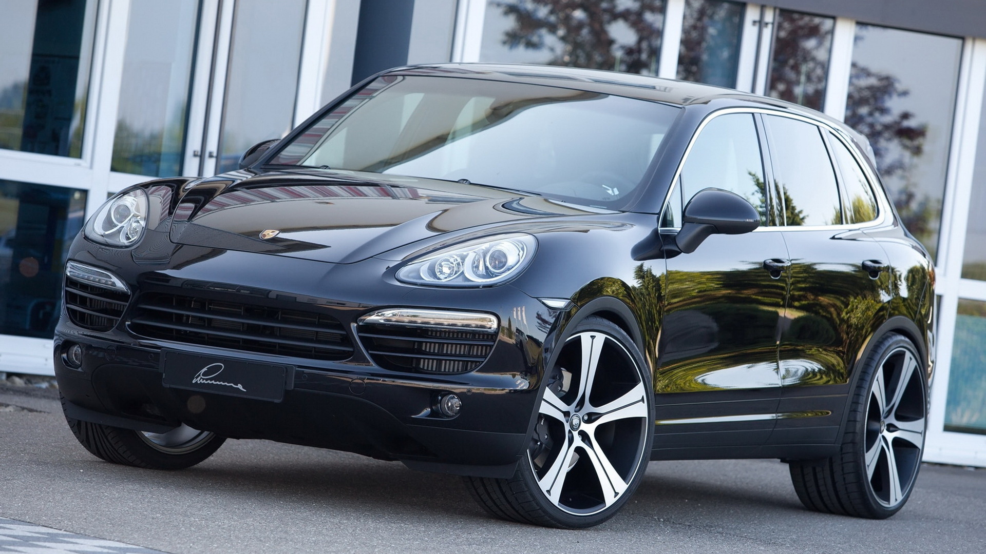 Тюнингованный Порше Кайен