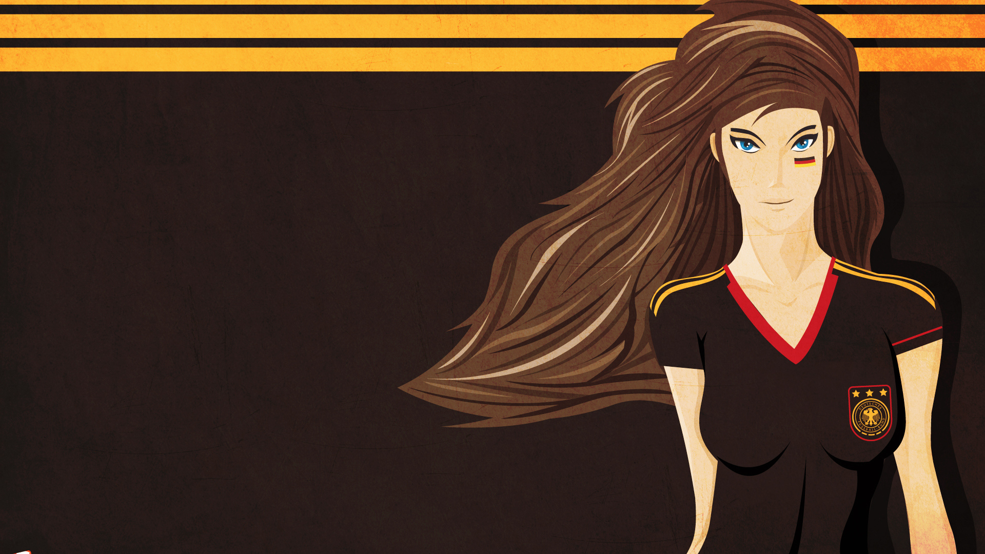 Немецкая болельщица