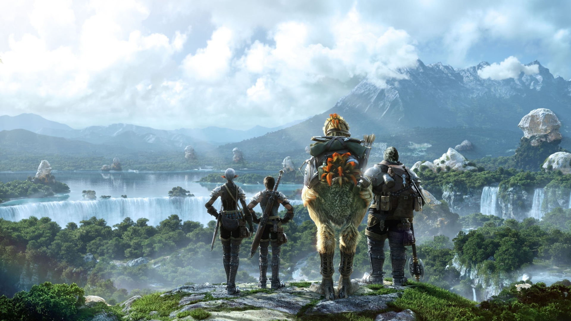 Финальная фантазия часть 14, Пейзаж