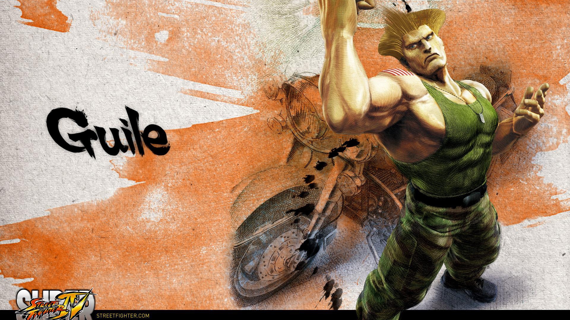 Guile Street Fighter 4 файтинг