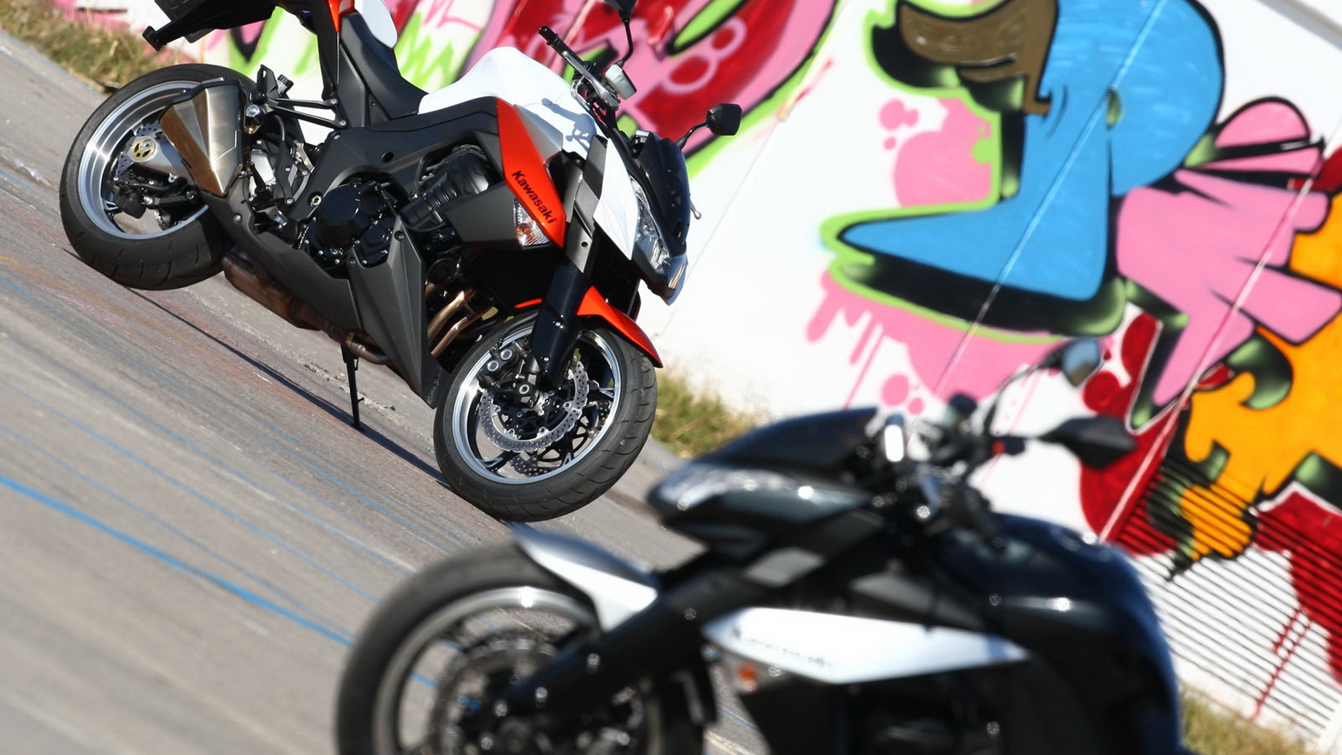 Кавасаки Z 1000 красота и грация