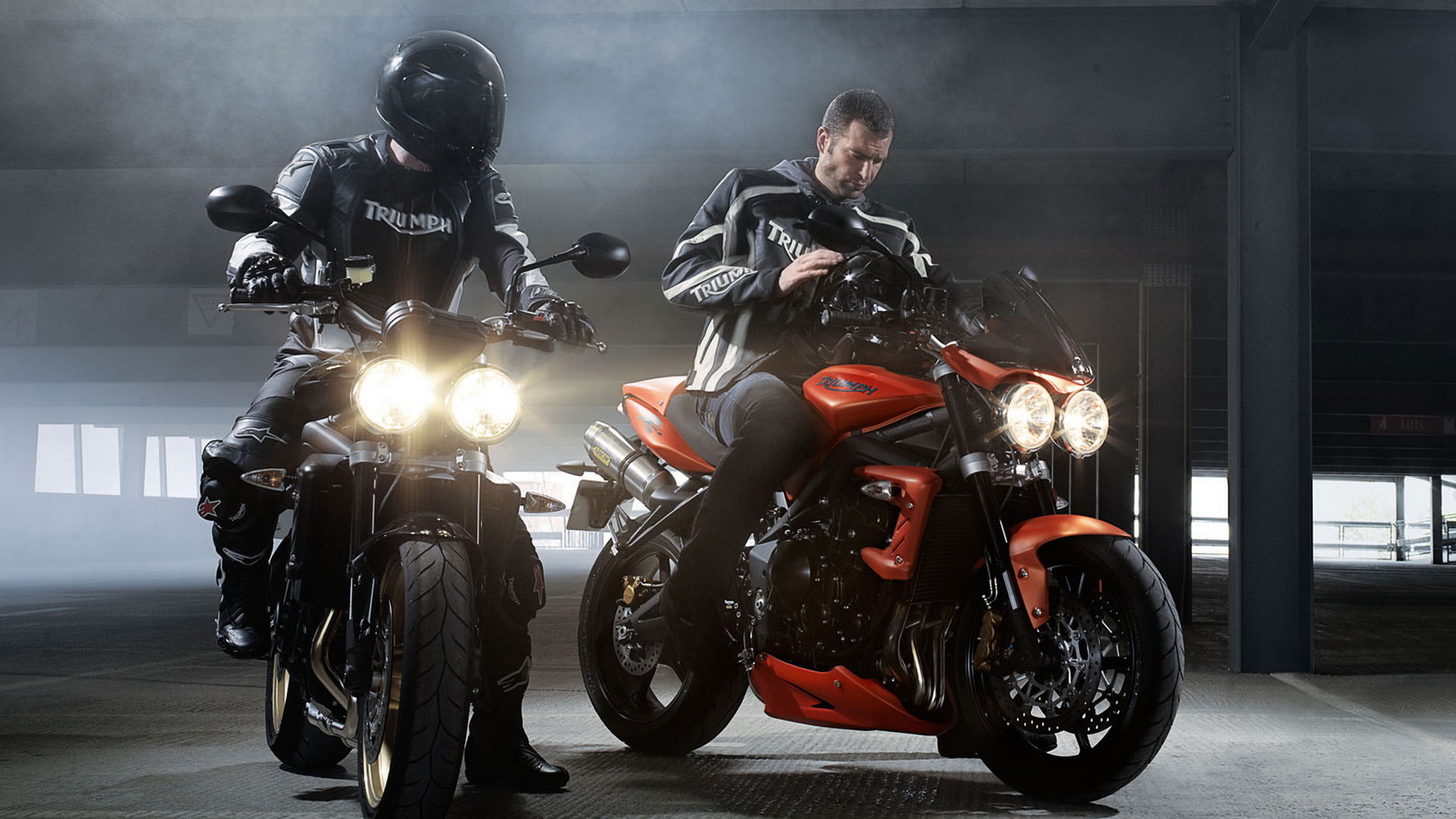 Новый байк Триумф Speed Triple