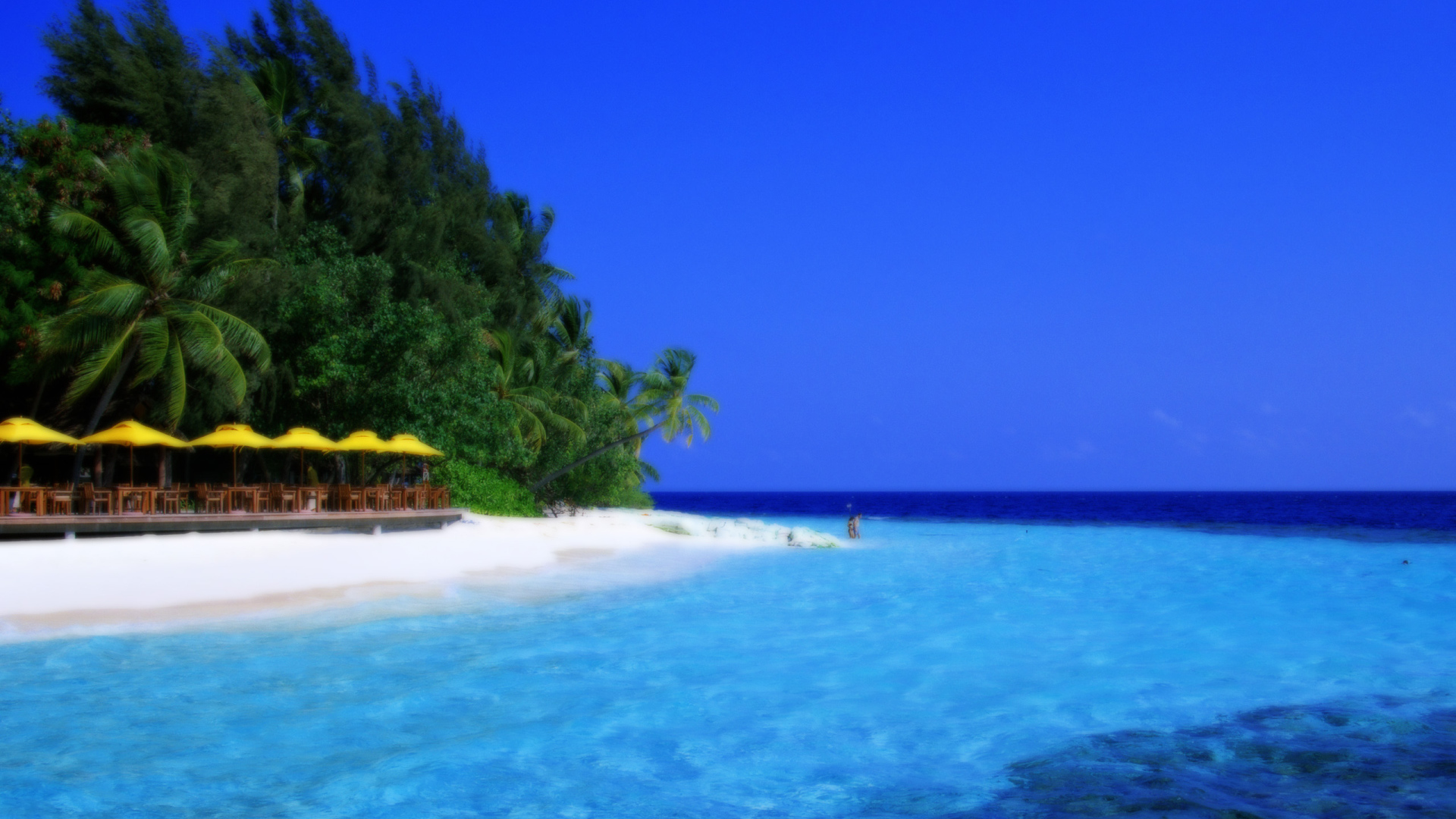 Пляж на острове