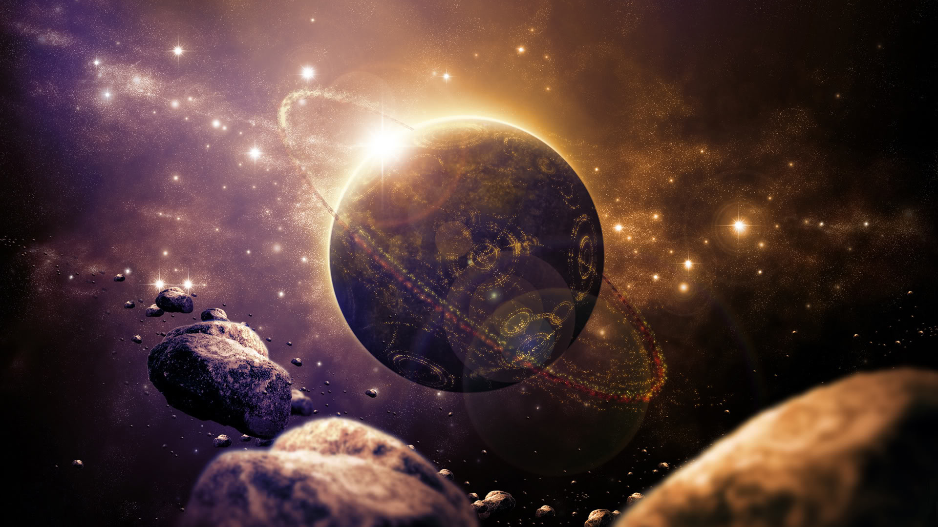 Планета и метеориты