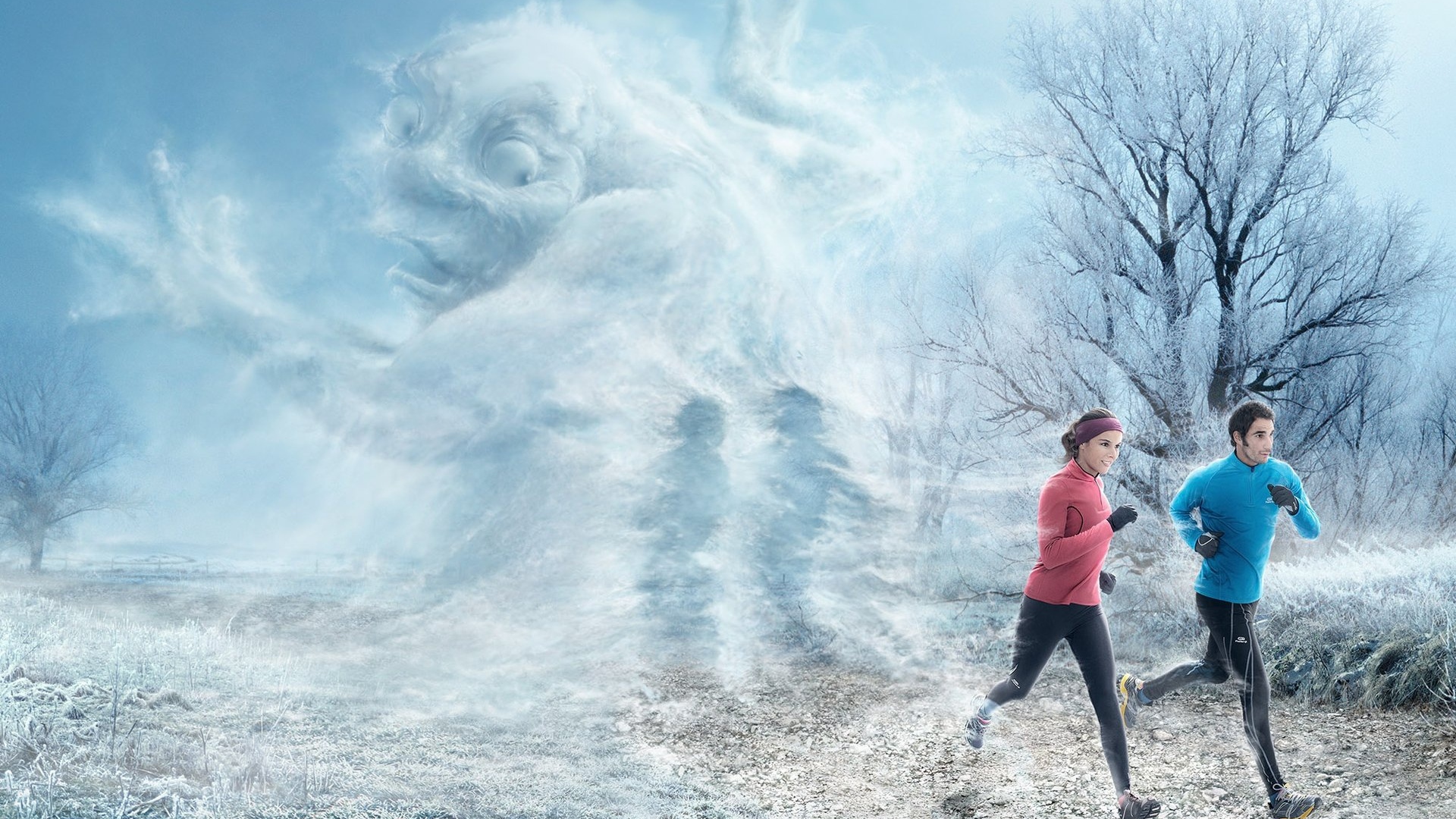 Зимняя пробежка