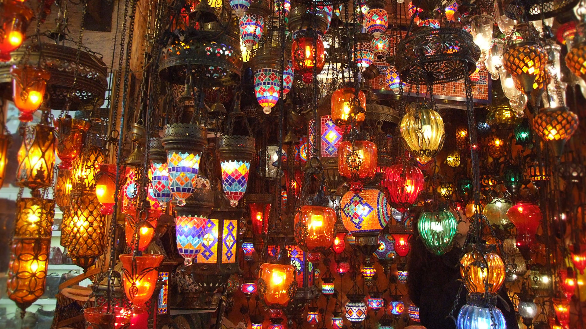 Турецкие светильники