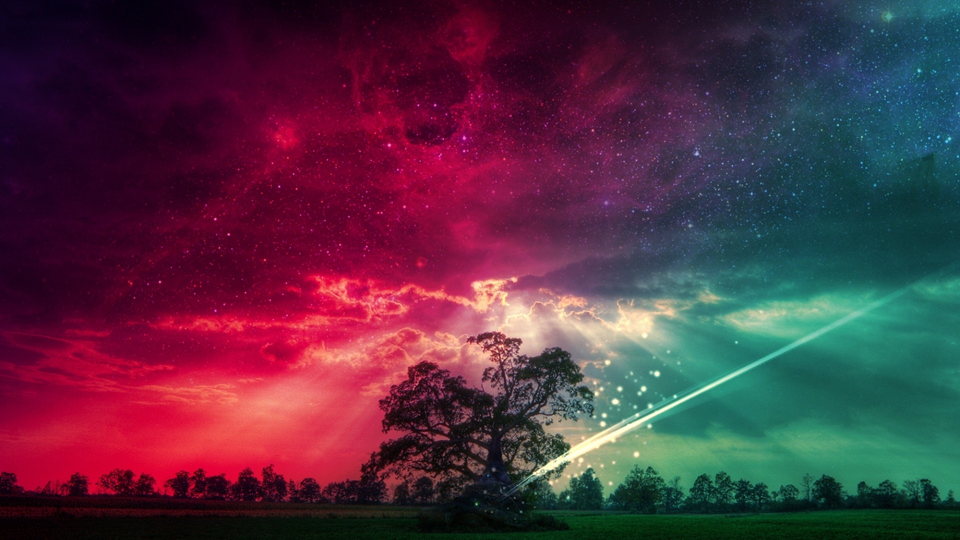 Необычный рассвет