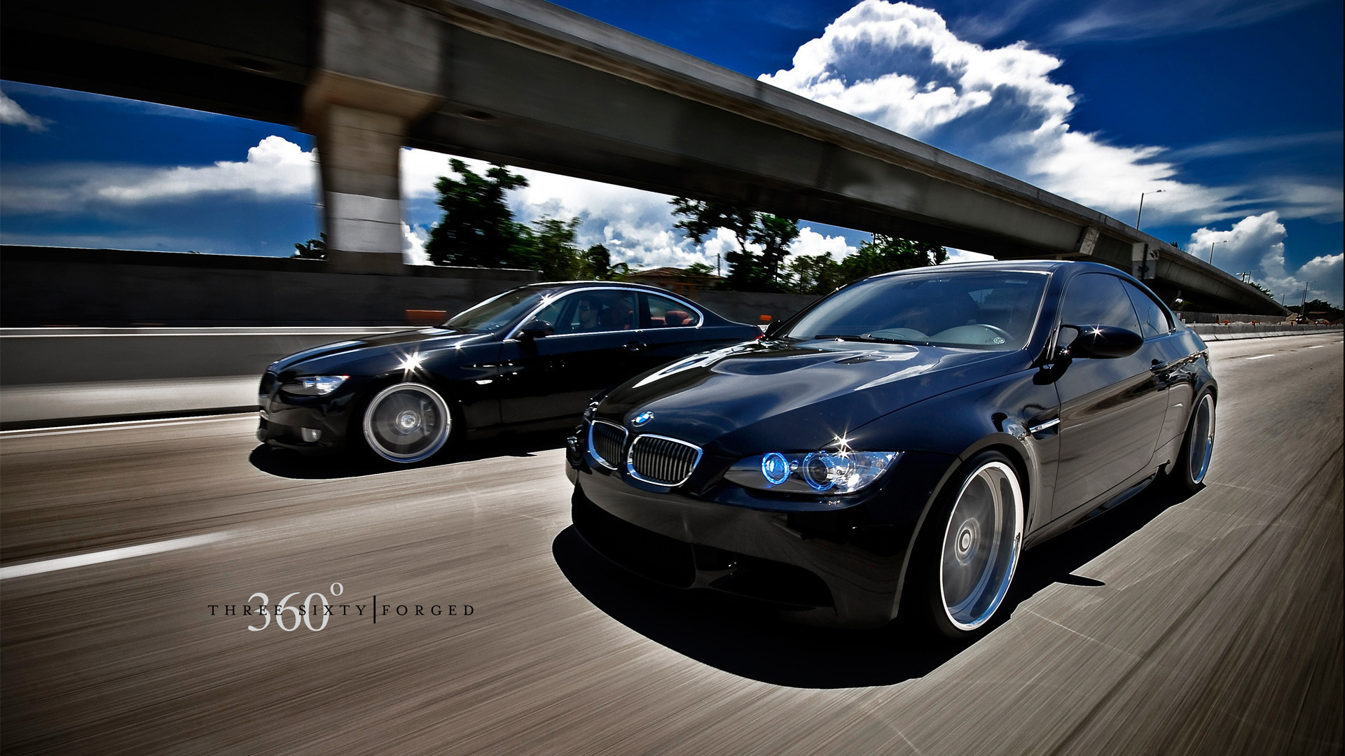 black BMW Coupe