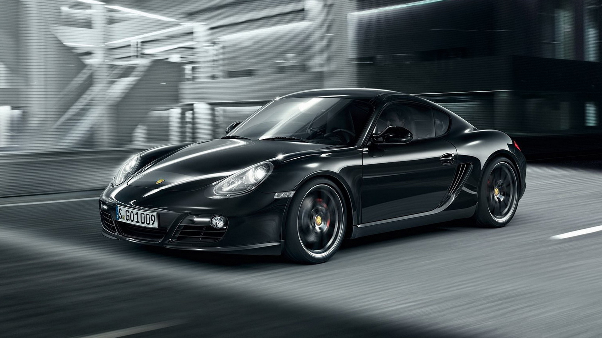 Porsche-Cayman S Black Edition