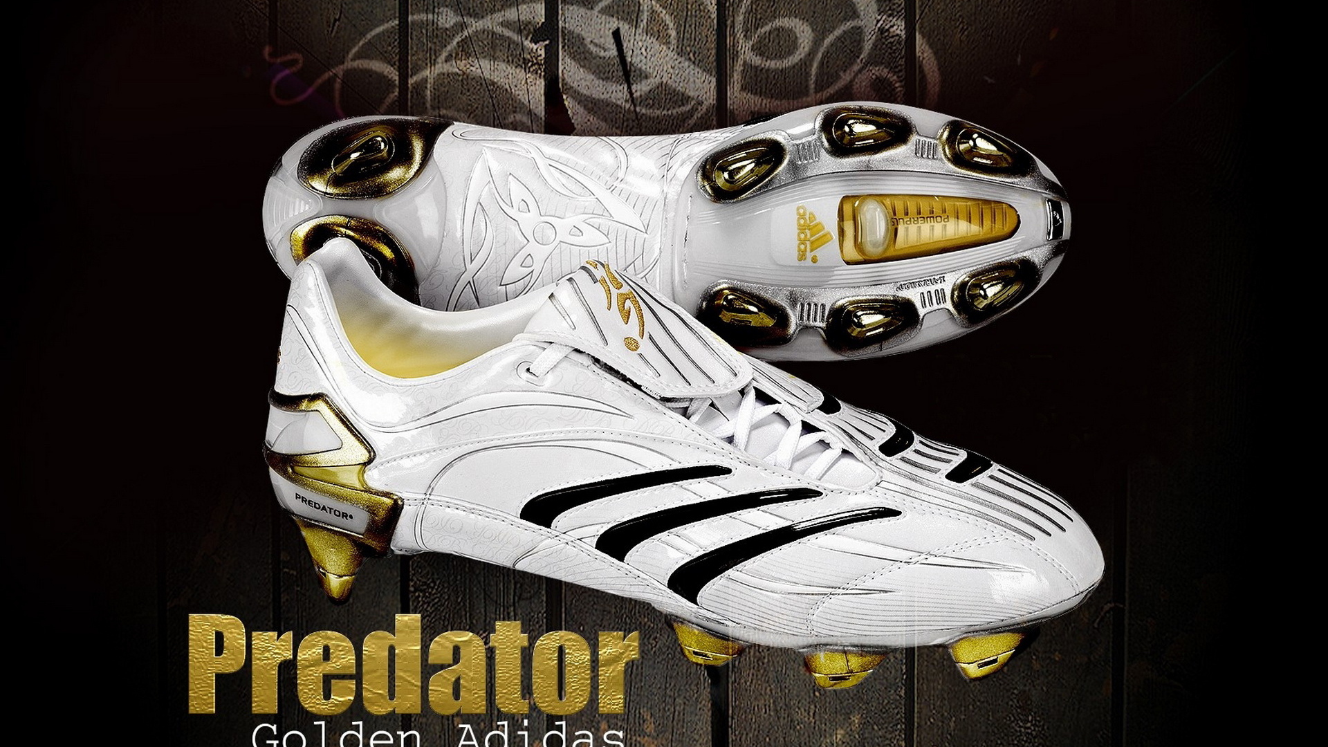 Predator. Golden adidas