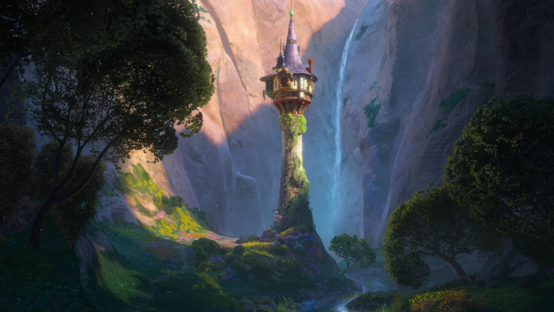 «Рапунцель: Запутанная история», Башня