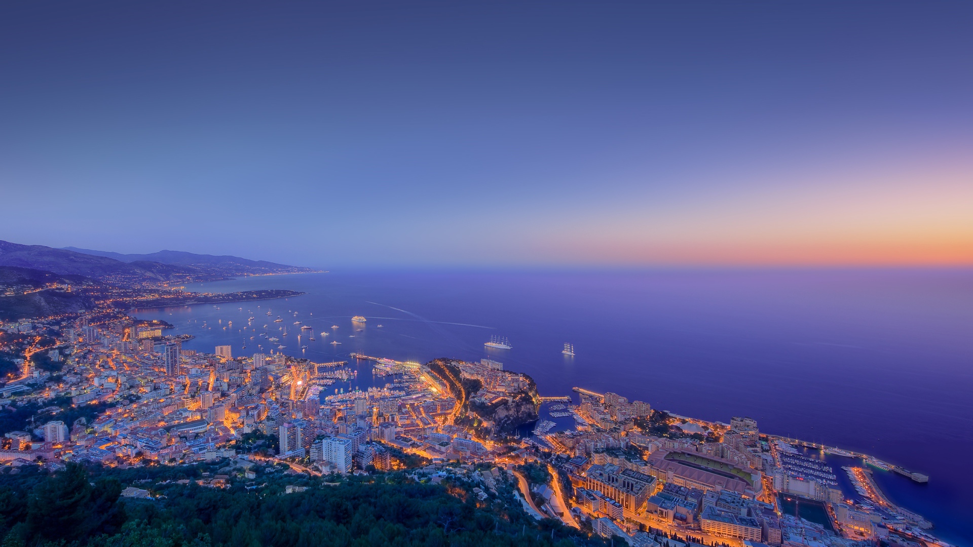 Формула 1 ночной Монако