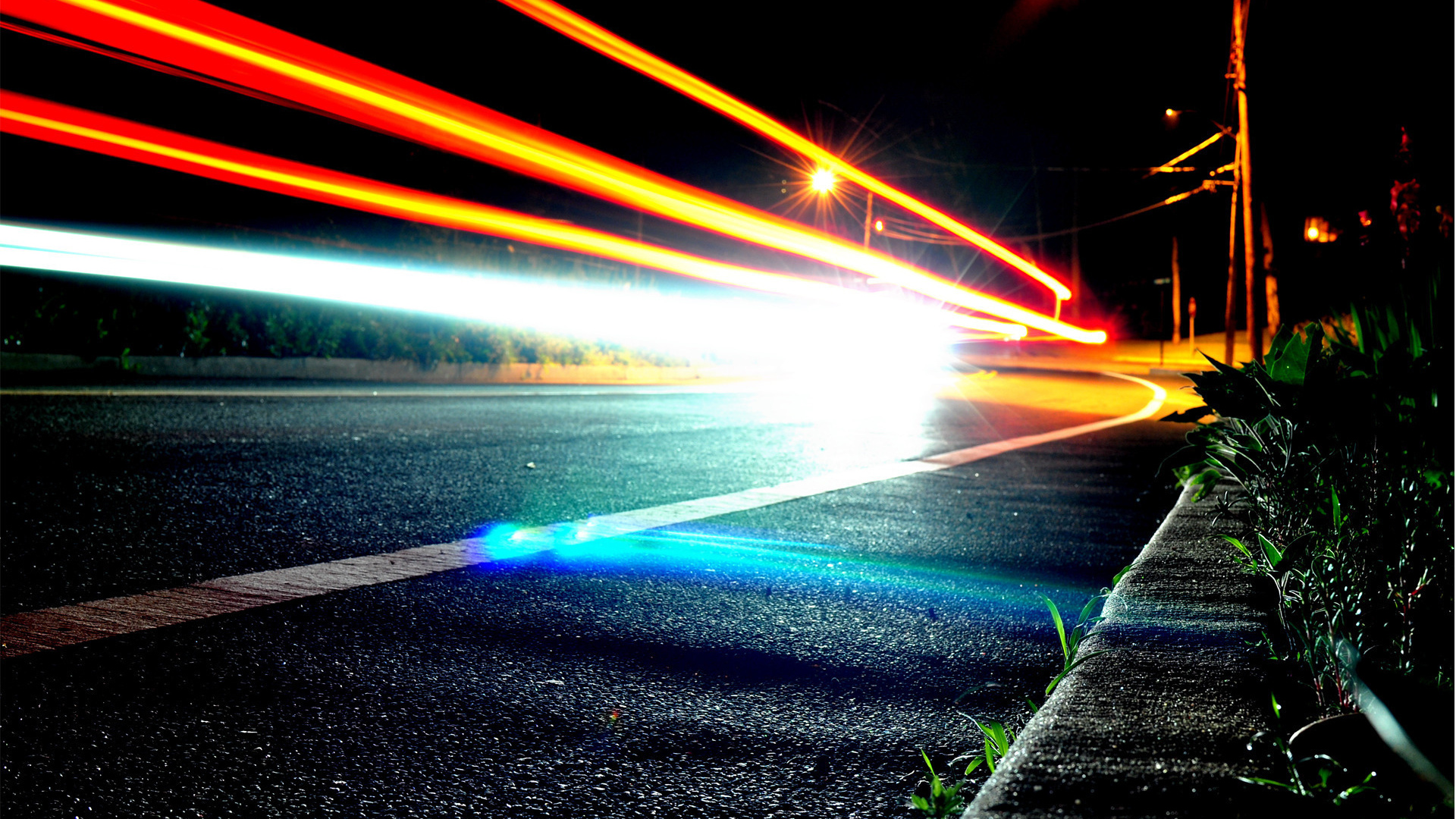 Следы от фар