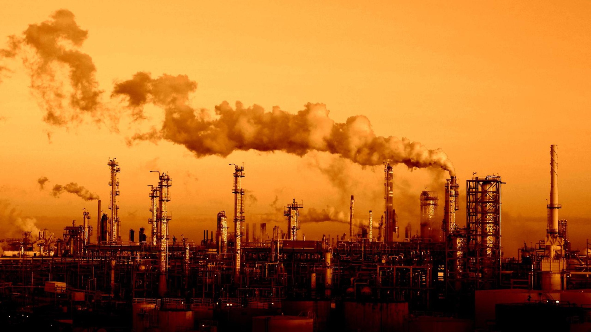 Трубы заводов и фабрик