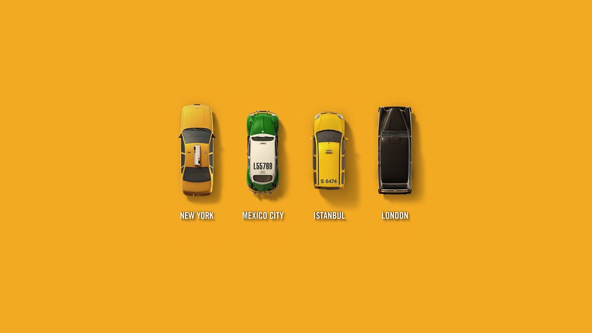 Такси разных стран