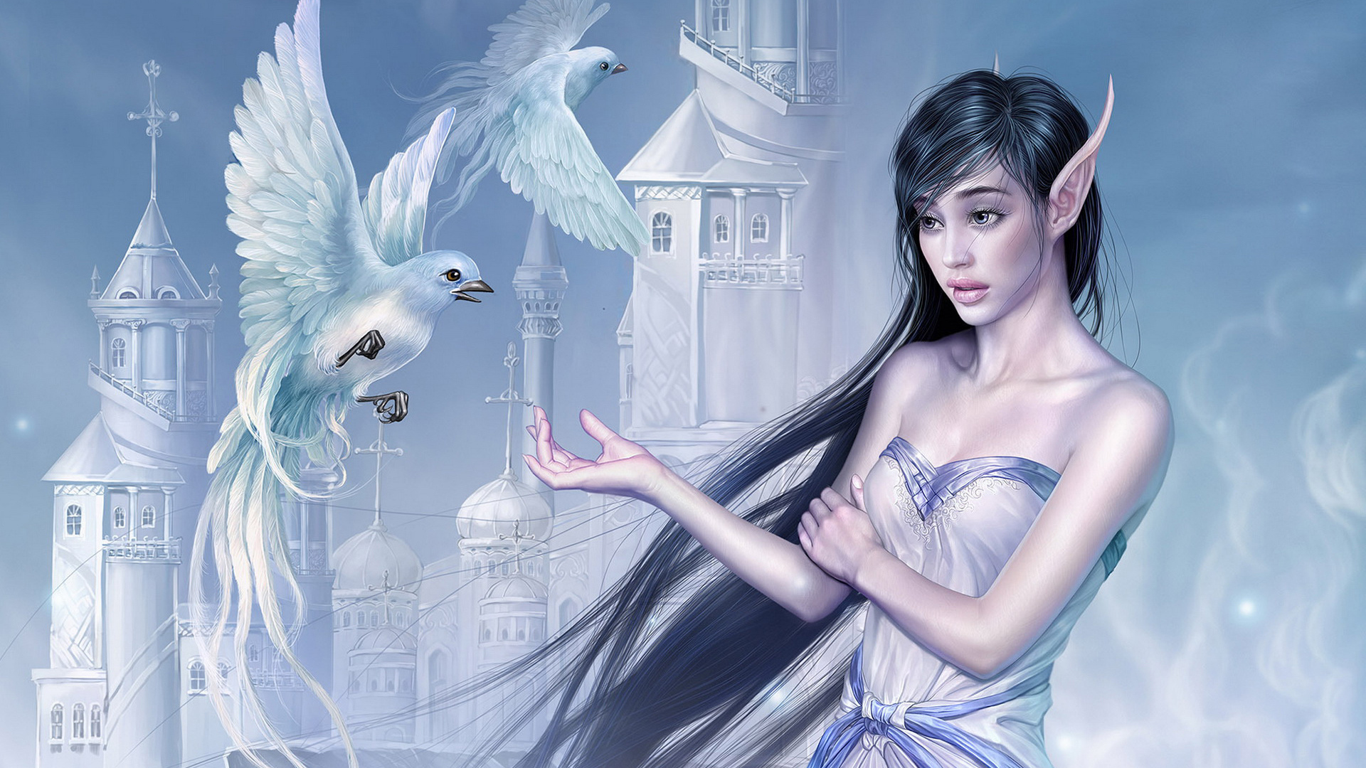 Эльфийская девушка