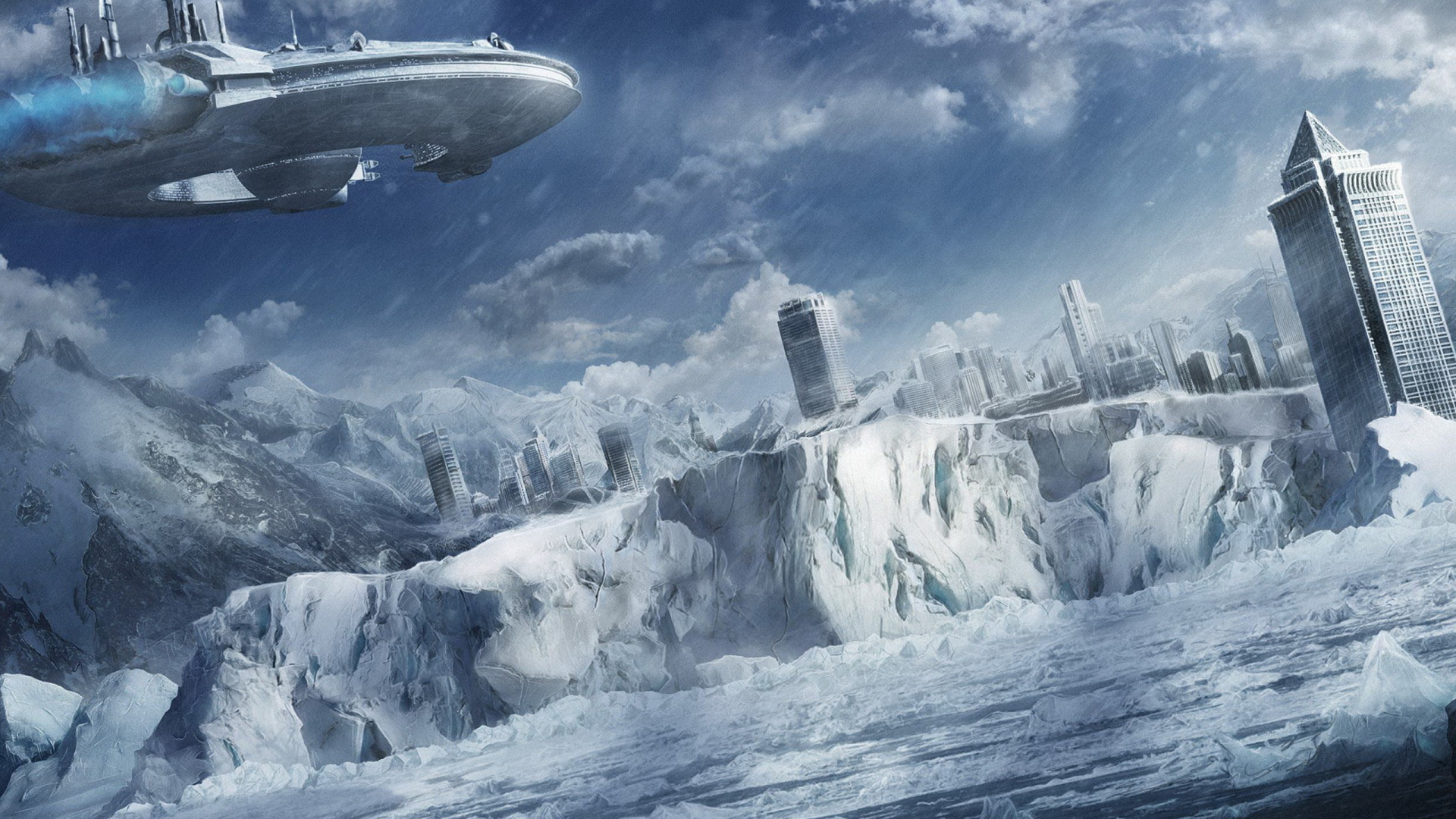 Замерзший город