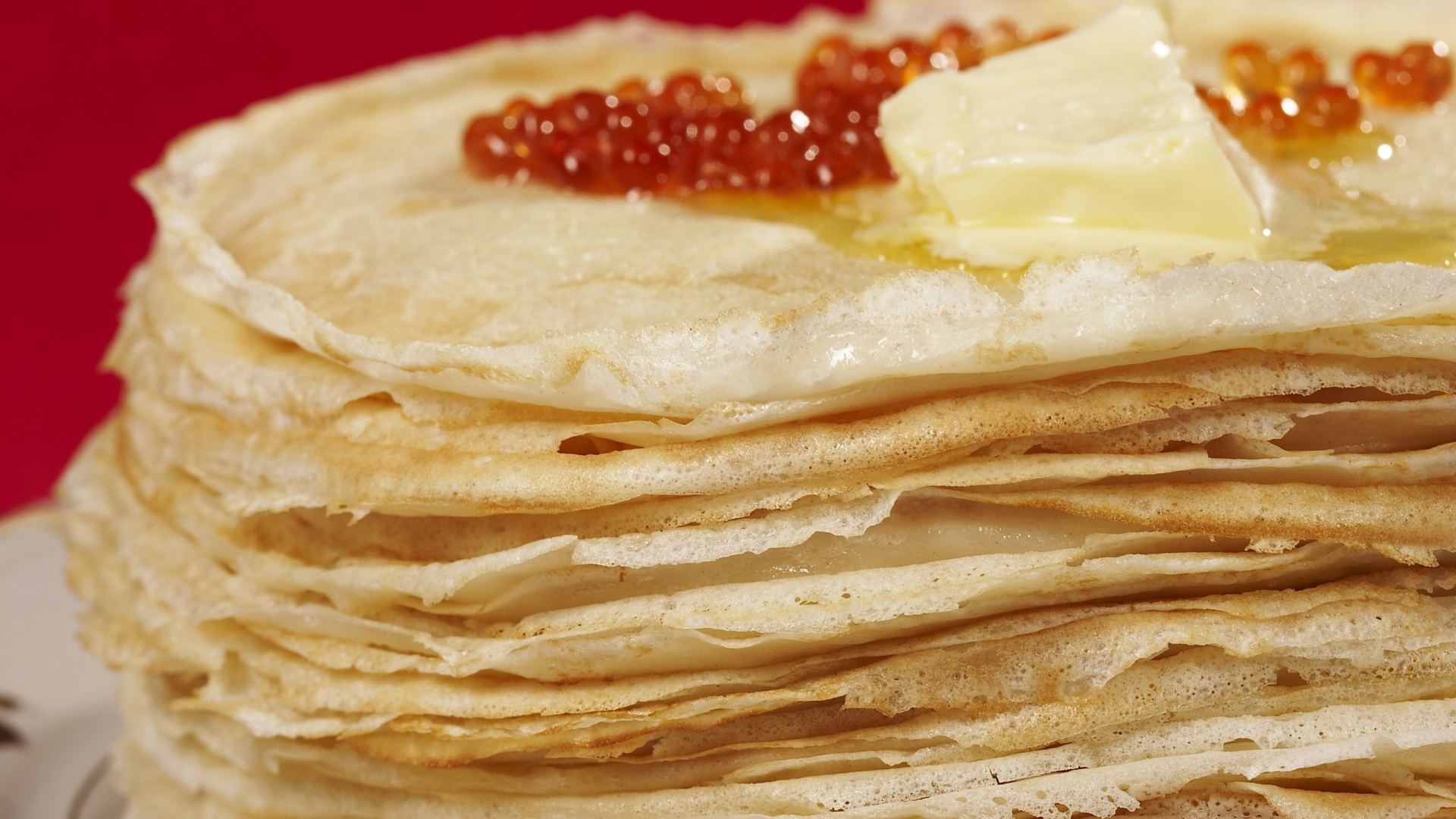 Блинчики с икрой