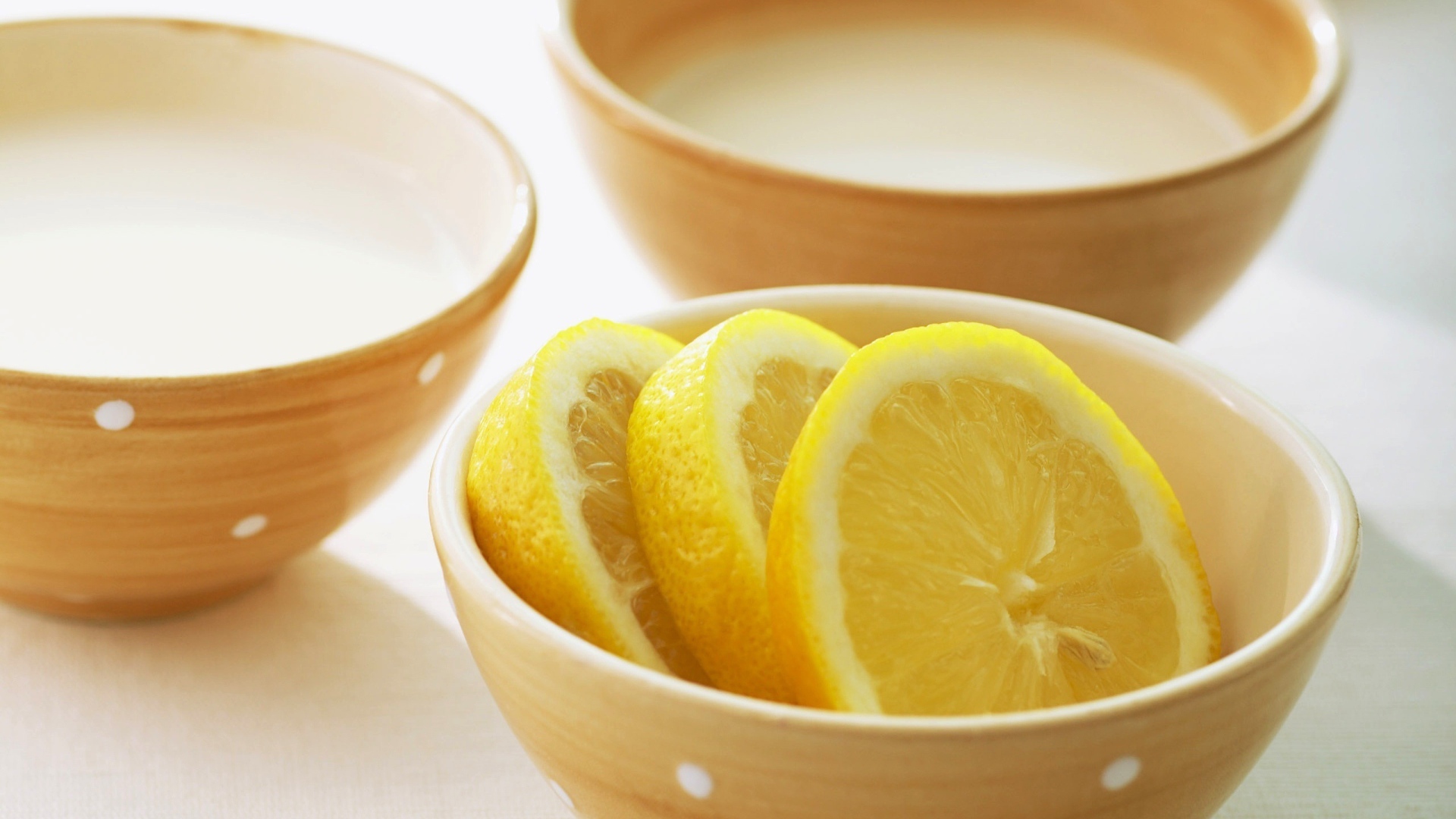 Кружочки лимона