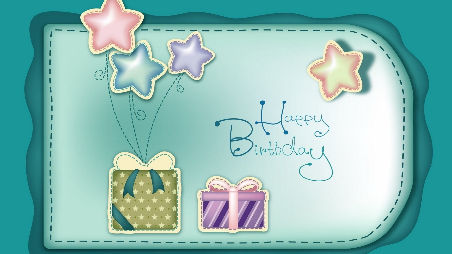 Открытка на День Рождения