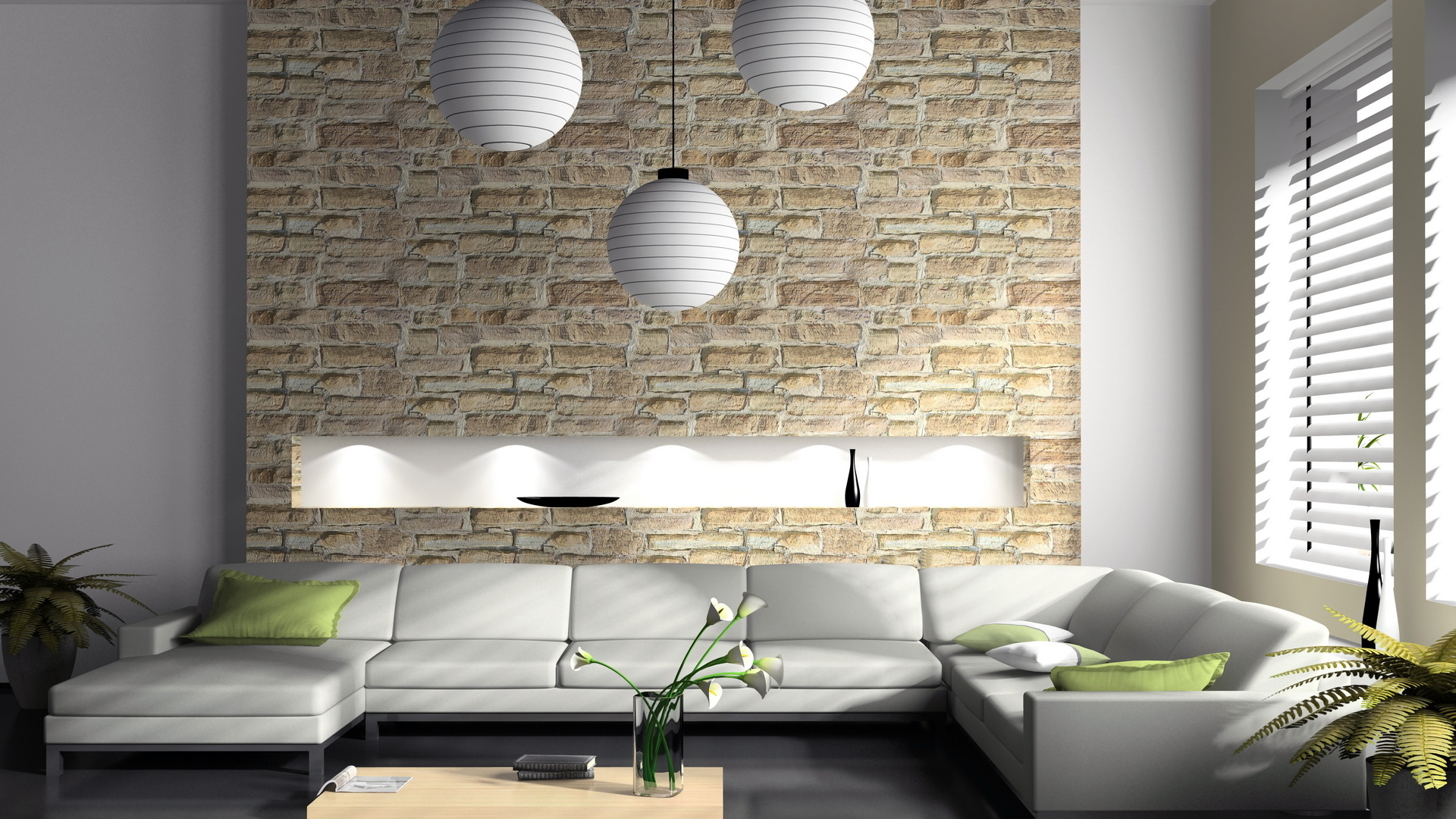 Софа и столик