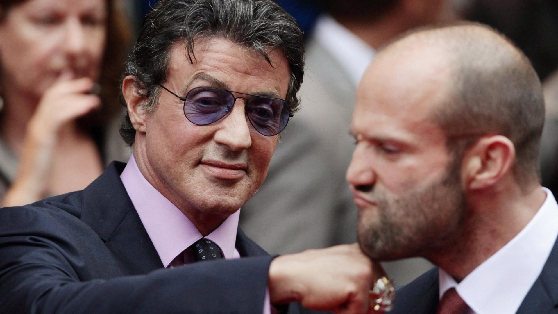 Сильвестр Сталлоне и Джейсон Стэтхэм