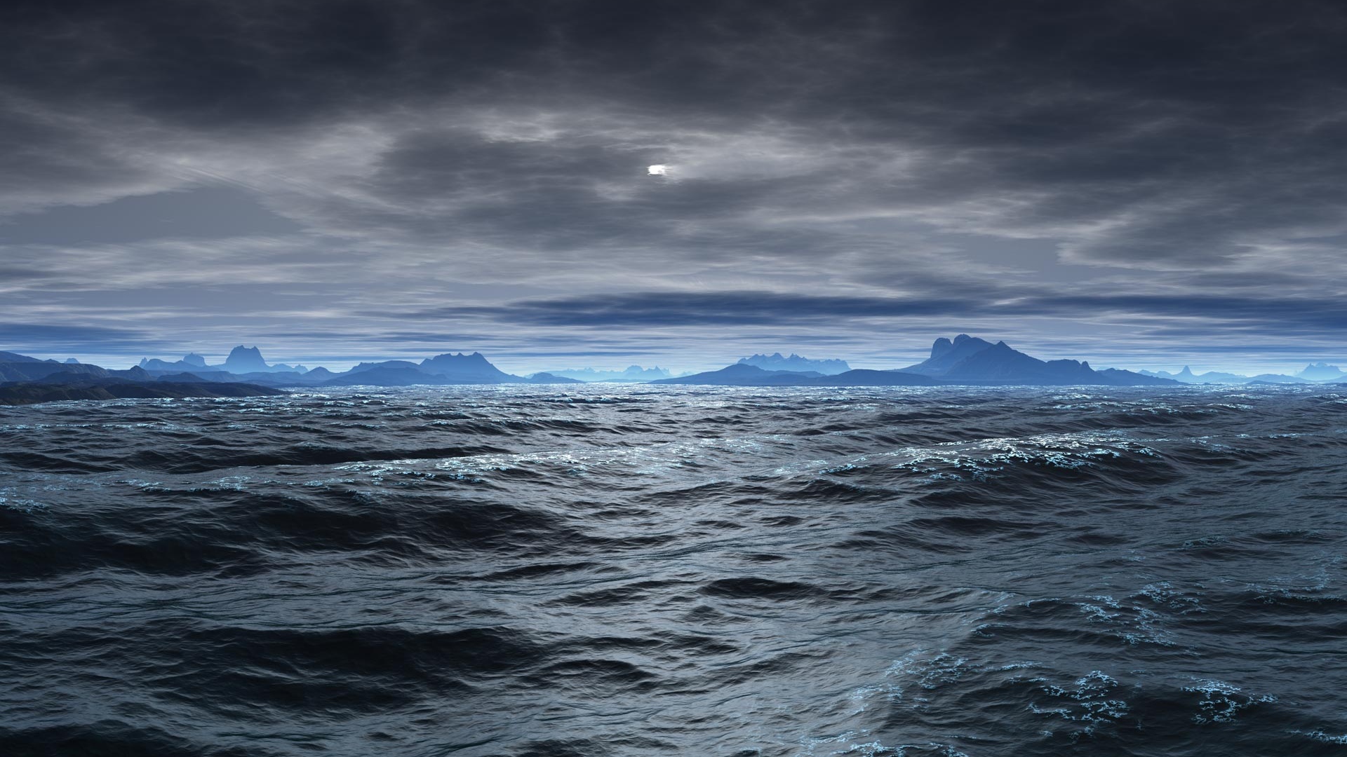 Неспокойное море