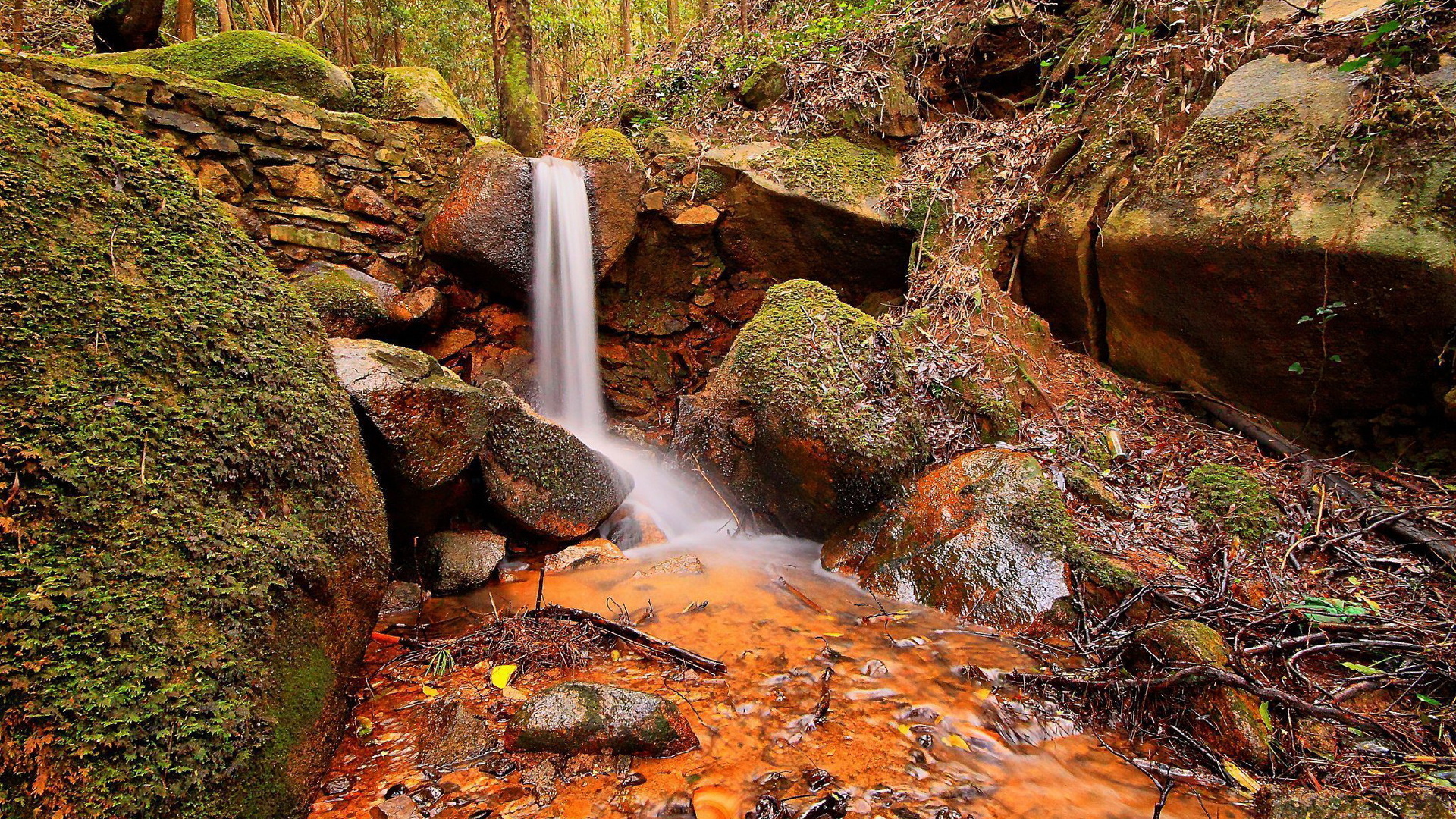 Ручей и камни