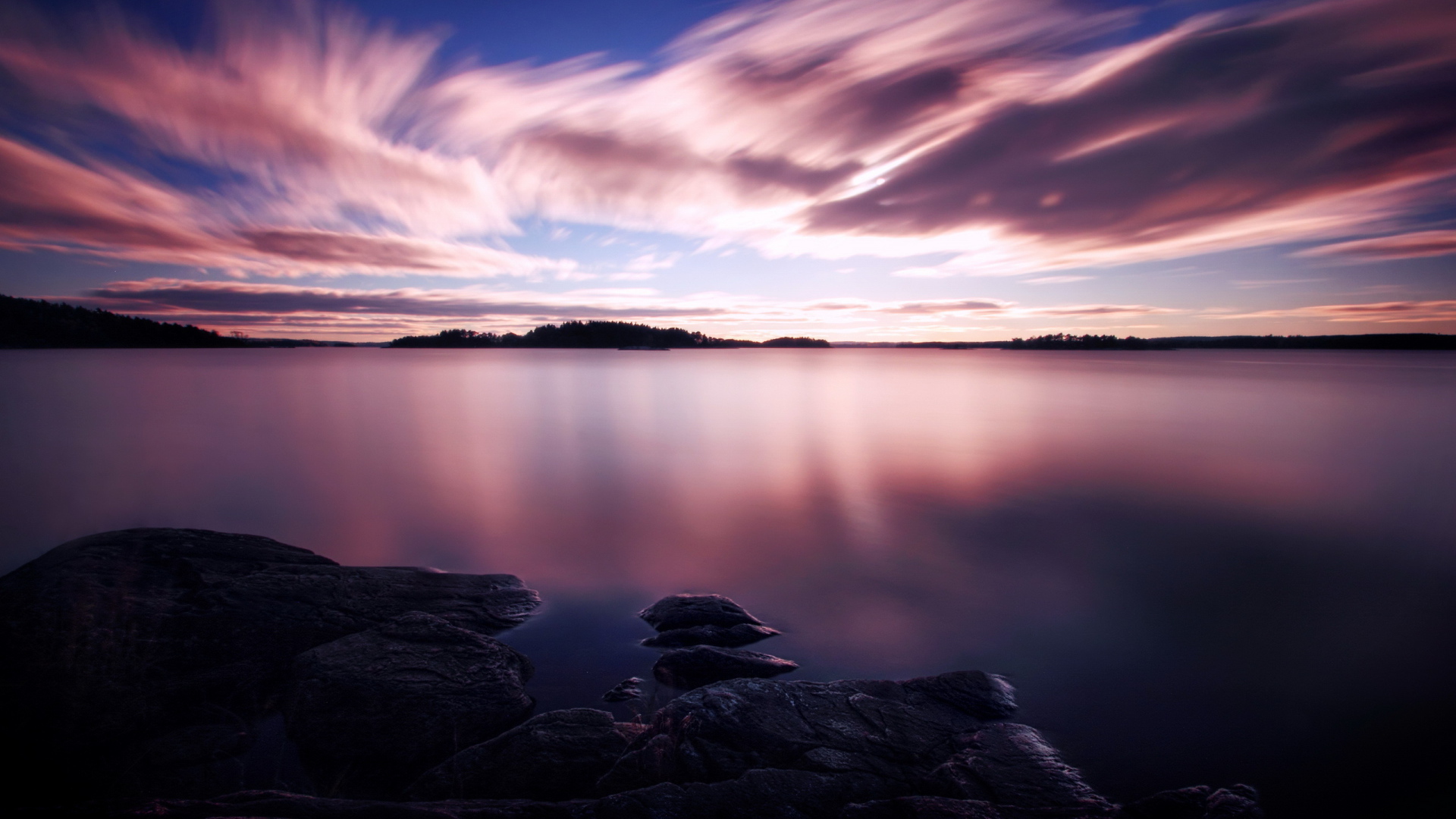 Красивый закат