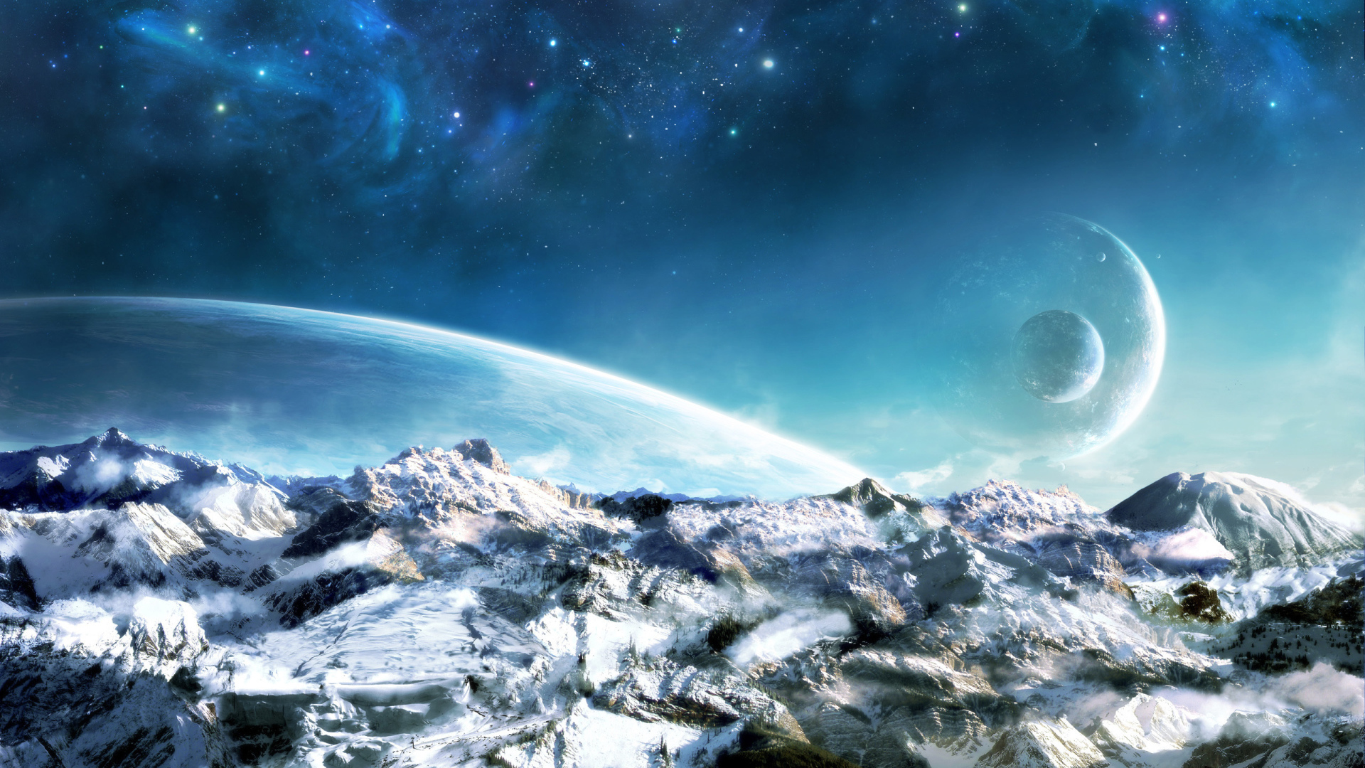 Космический пейзаж