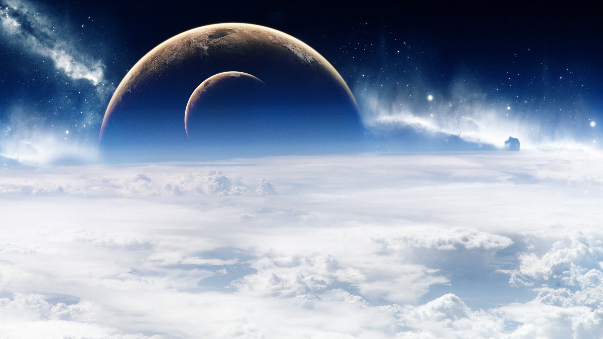 Две планеты на горизонте