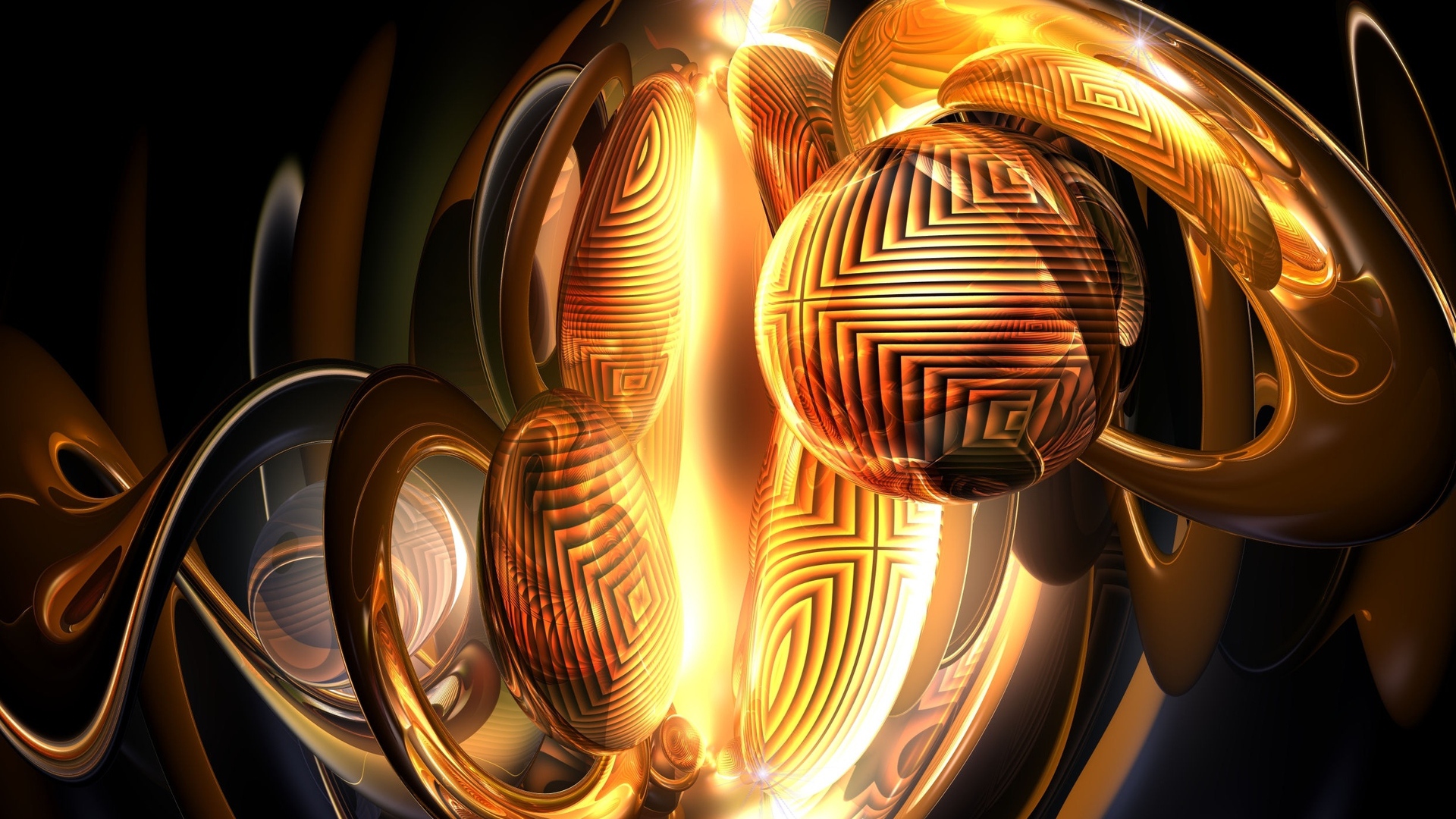 Желтая сфера