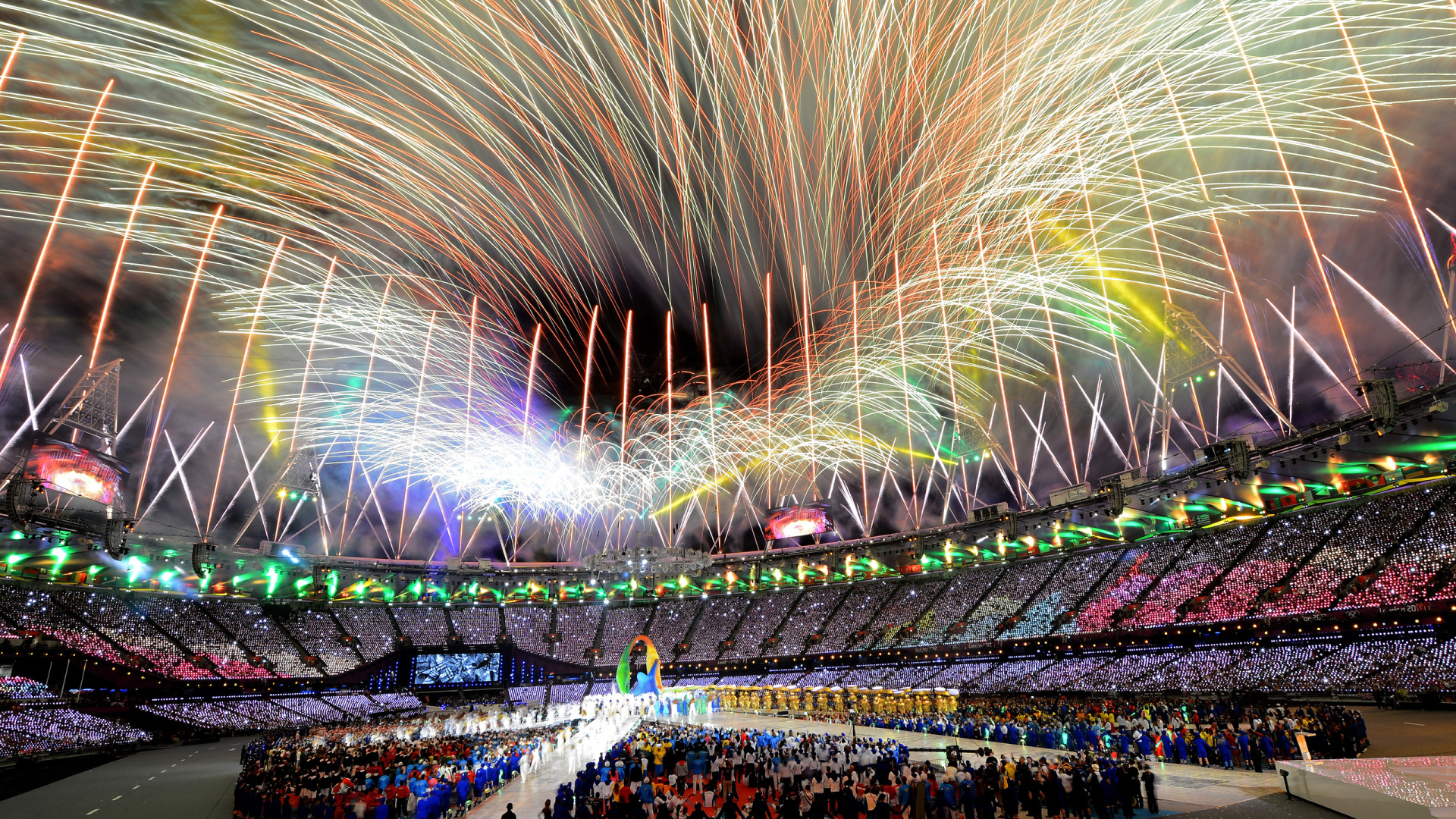 Закрытие олимпиады в Лондоне