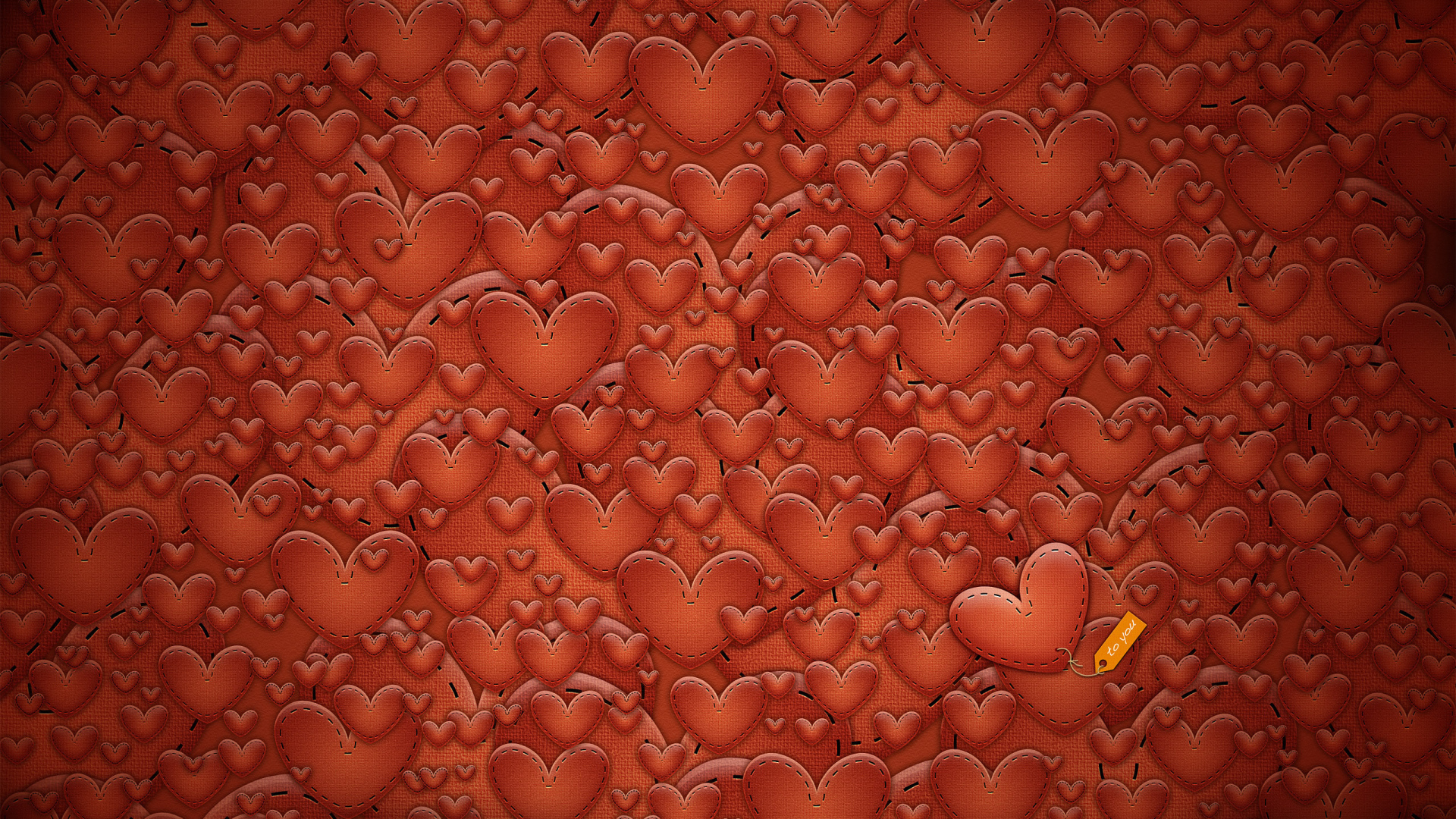 Фон с сердечками