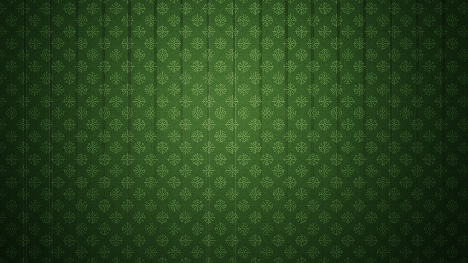 Зеленые снежинки