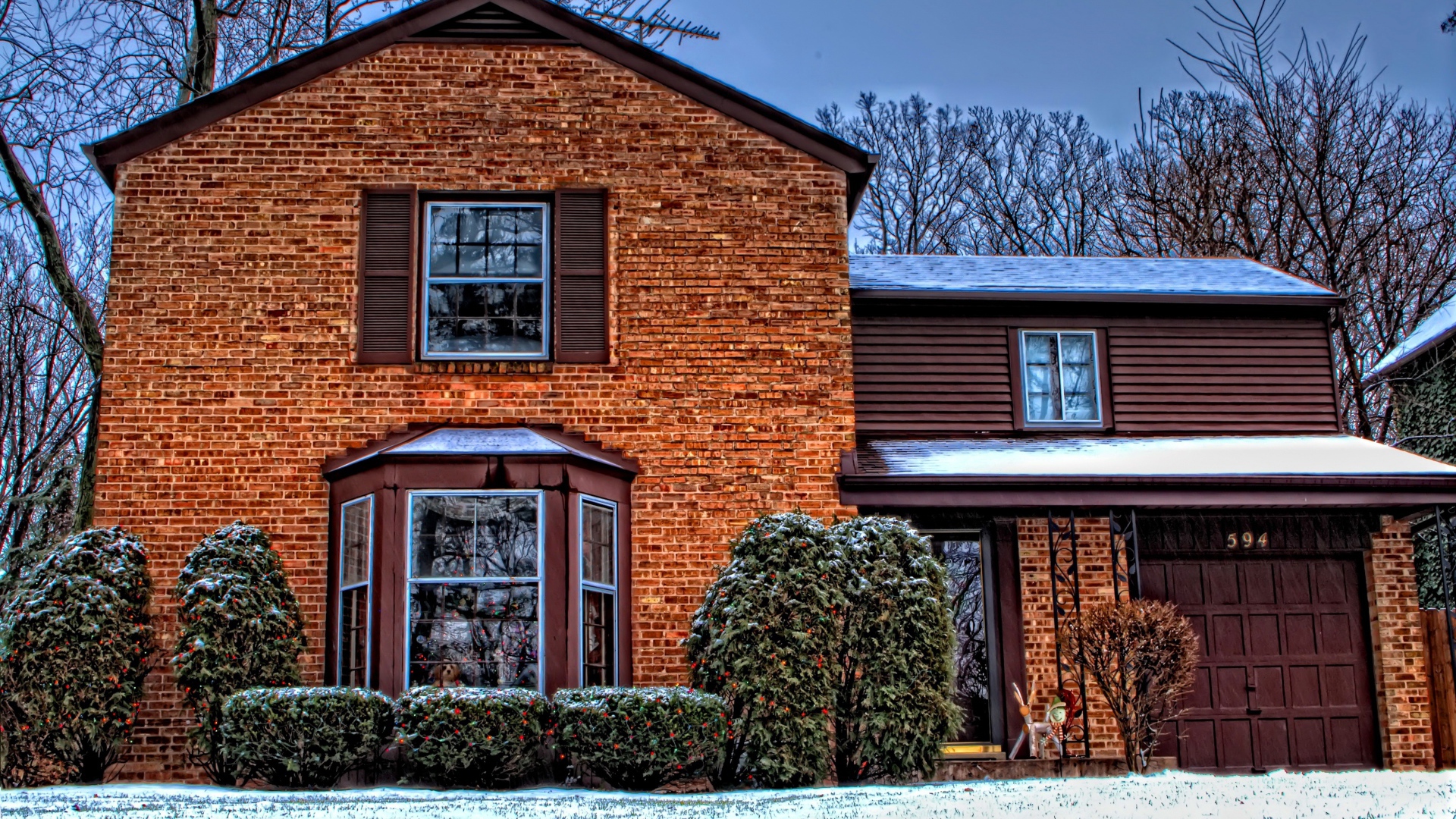 Дом на Рождество