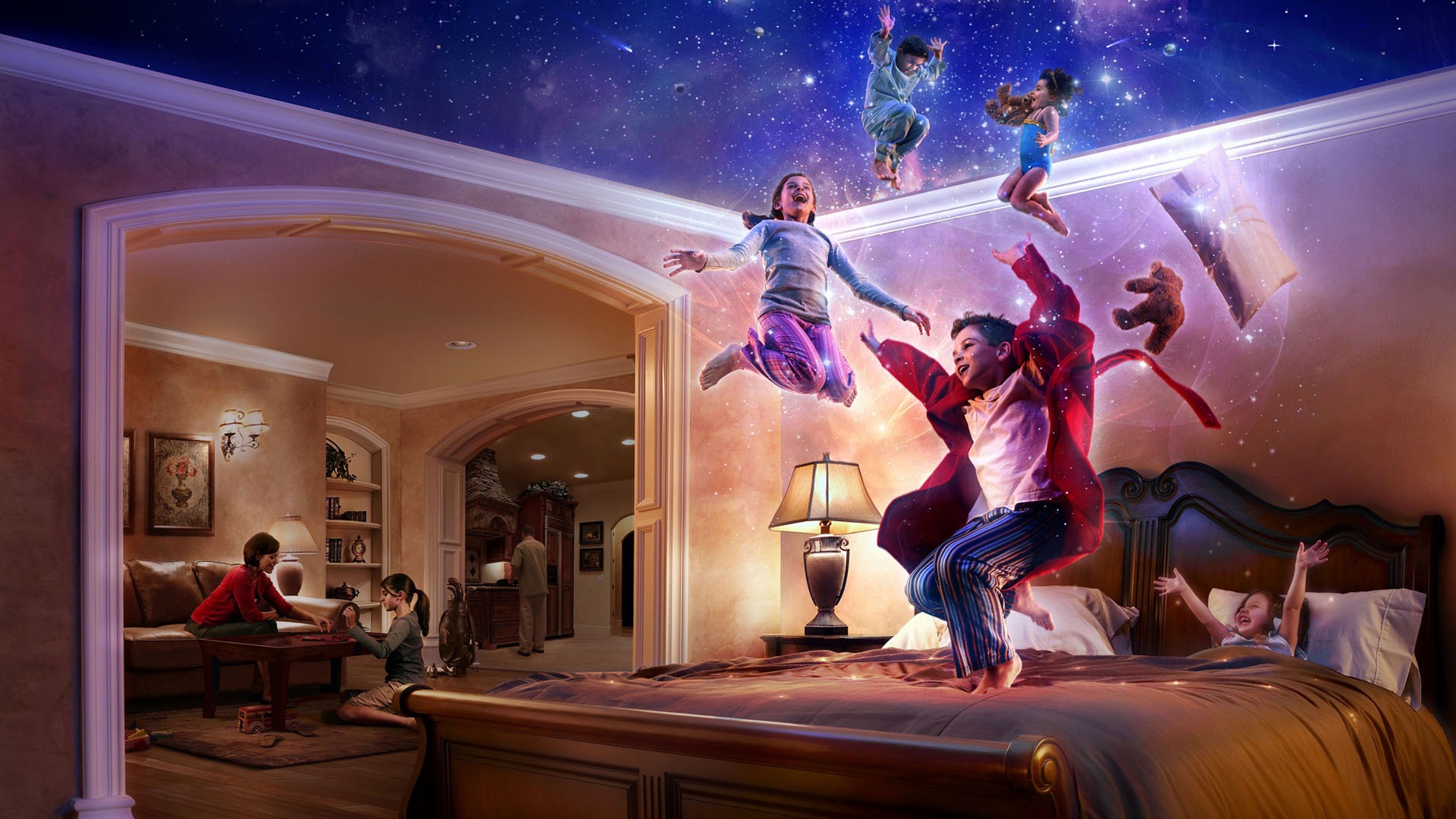 Дети играют