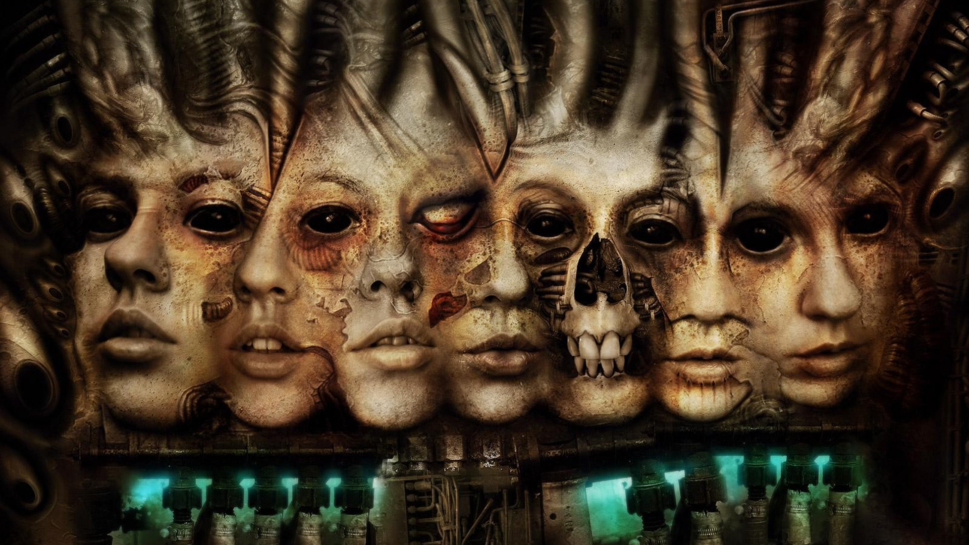 Странные лица