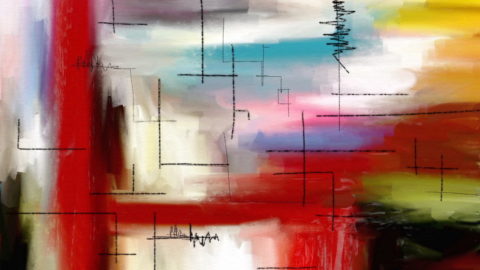 Картина современного искусства