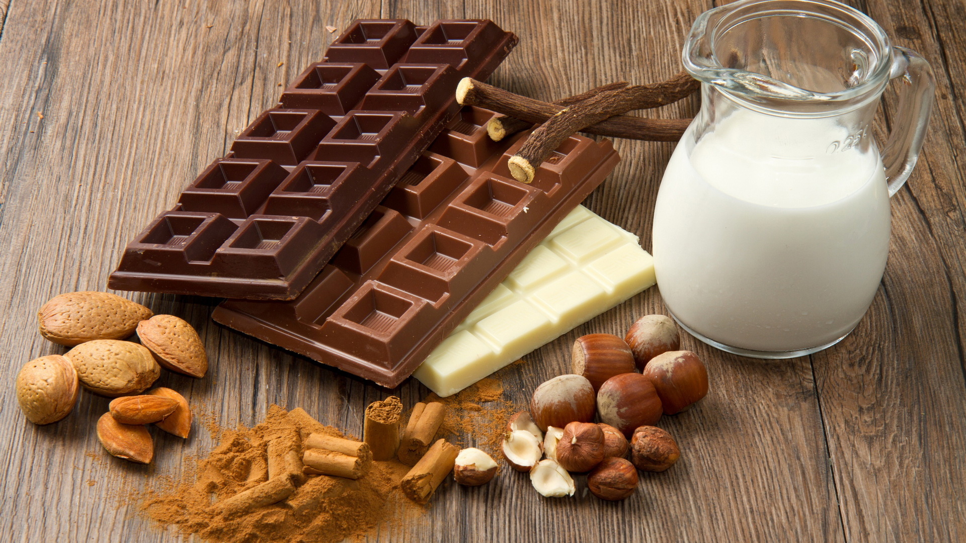 Шоколад с молоком