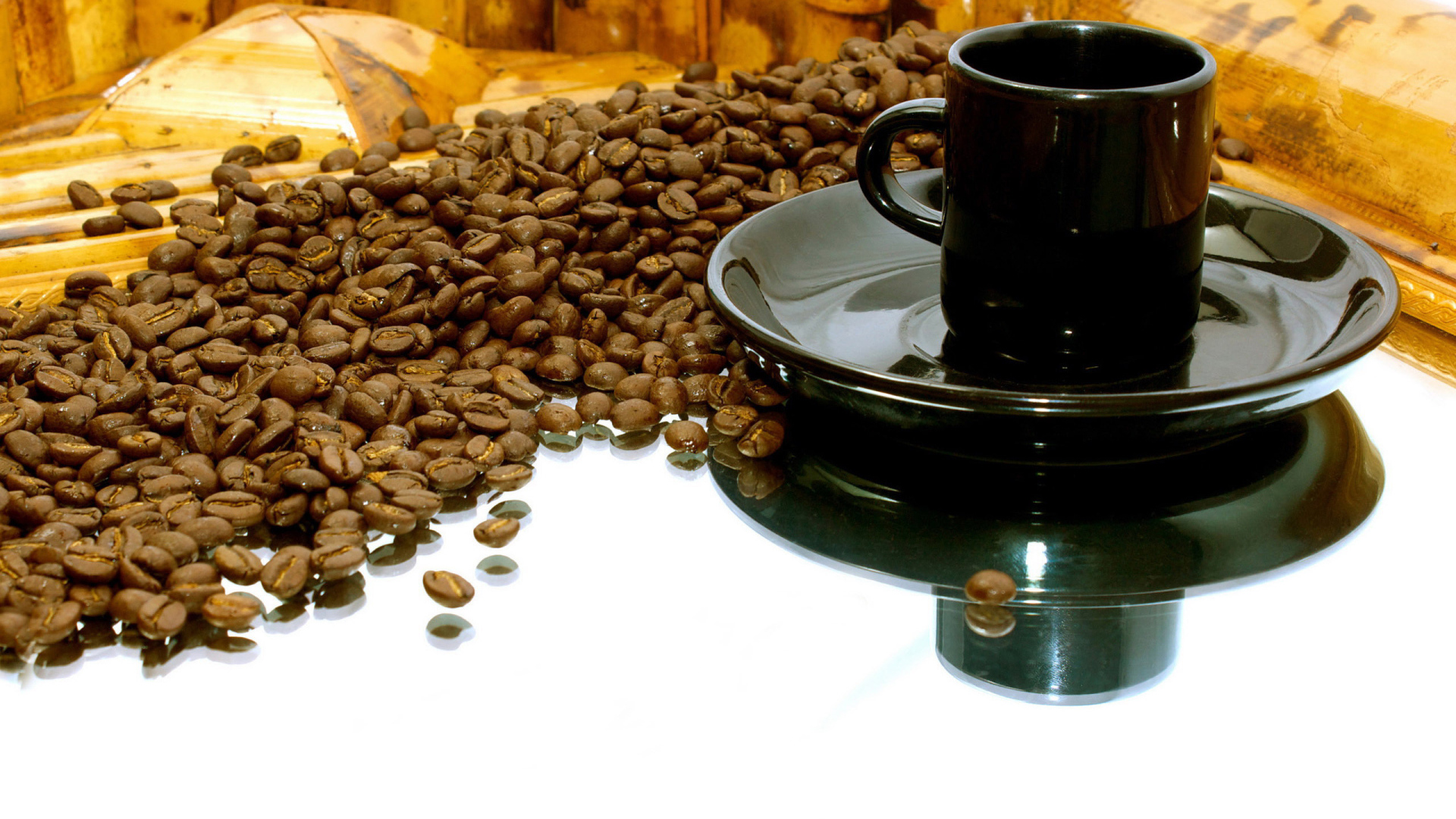 Обжаренные кофейные зерна