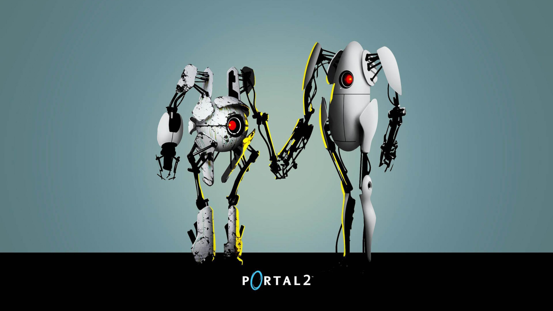 Герои игры Portal 2